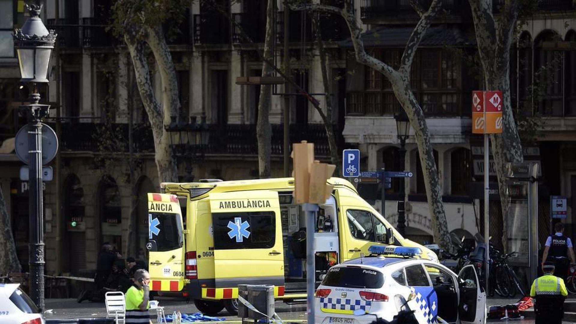 atropello masivo por una furgoneta en las Ramblas de Barcelona