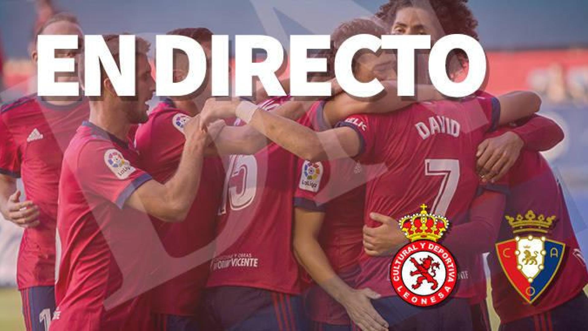 Cultural Leonesa-Osasuna, en directo