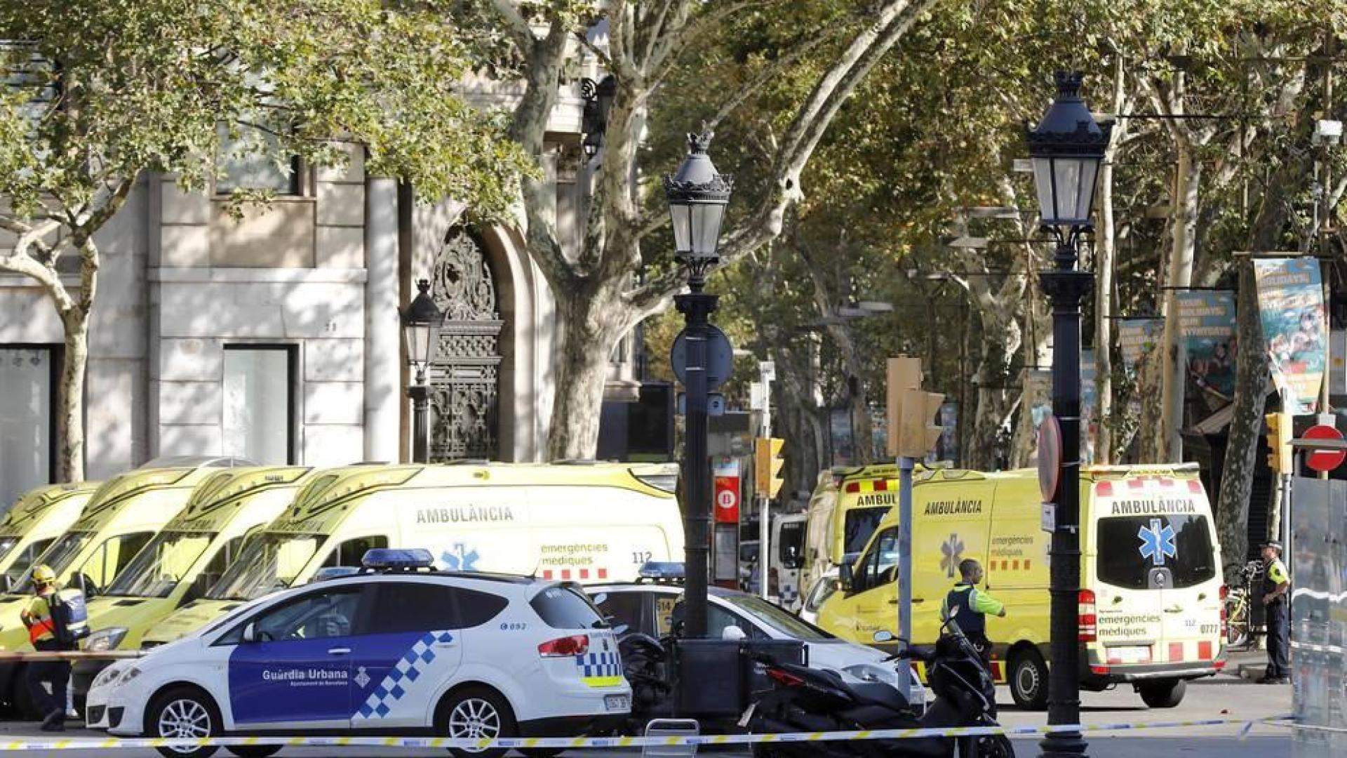 atropello masivo por una furgoneta en las Ramblas de Barcelona