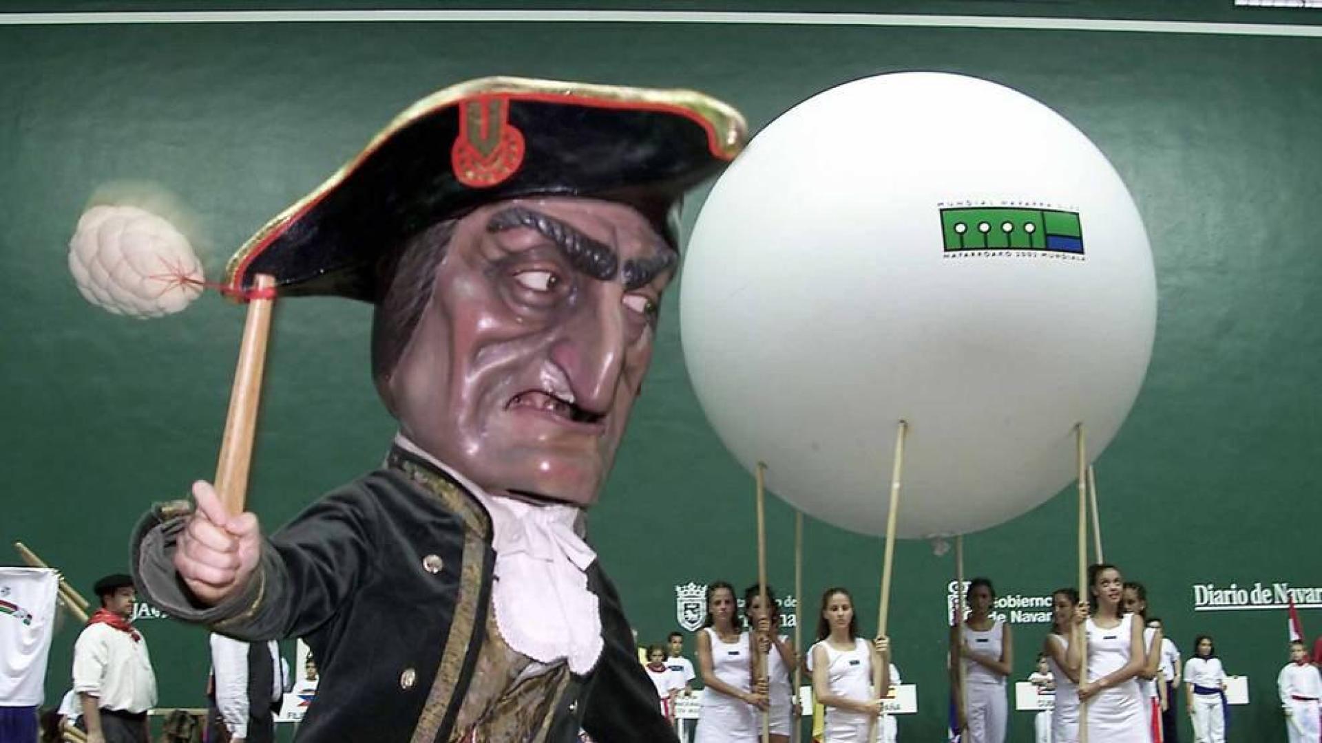 Imágenes de la celebración del Mundial de Pelota celebrado en Navarra en 2002.
