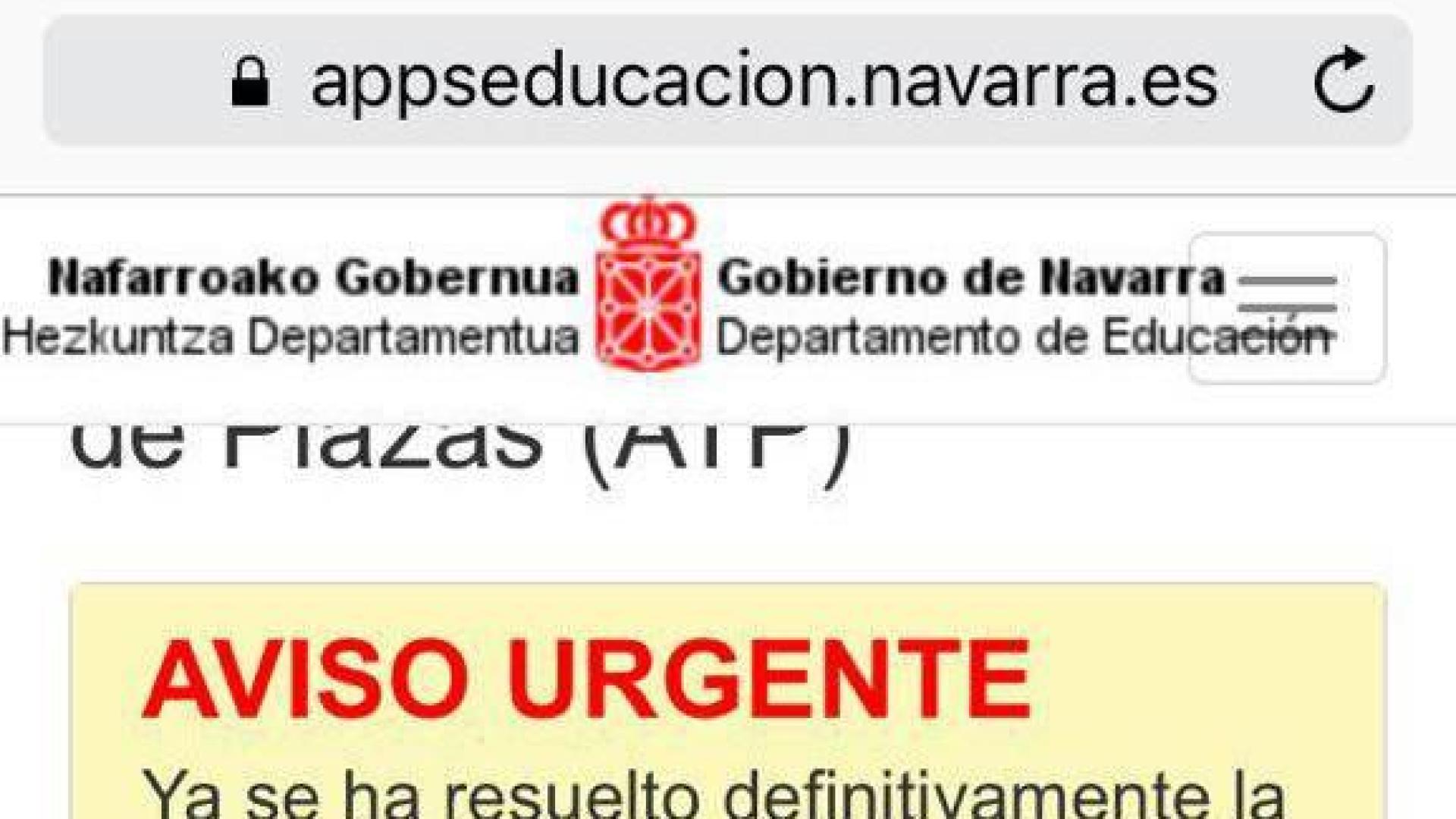 La nueva plataforma falla y Educación adjudica plazas erróneas o inexistentes