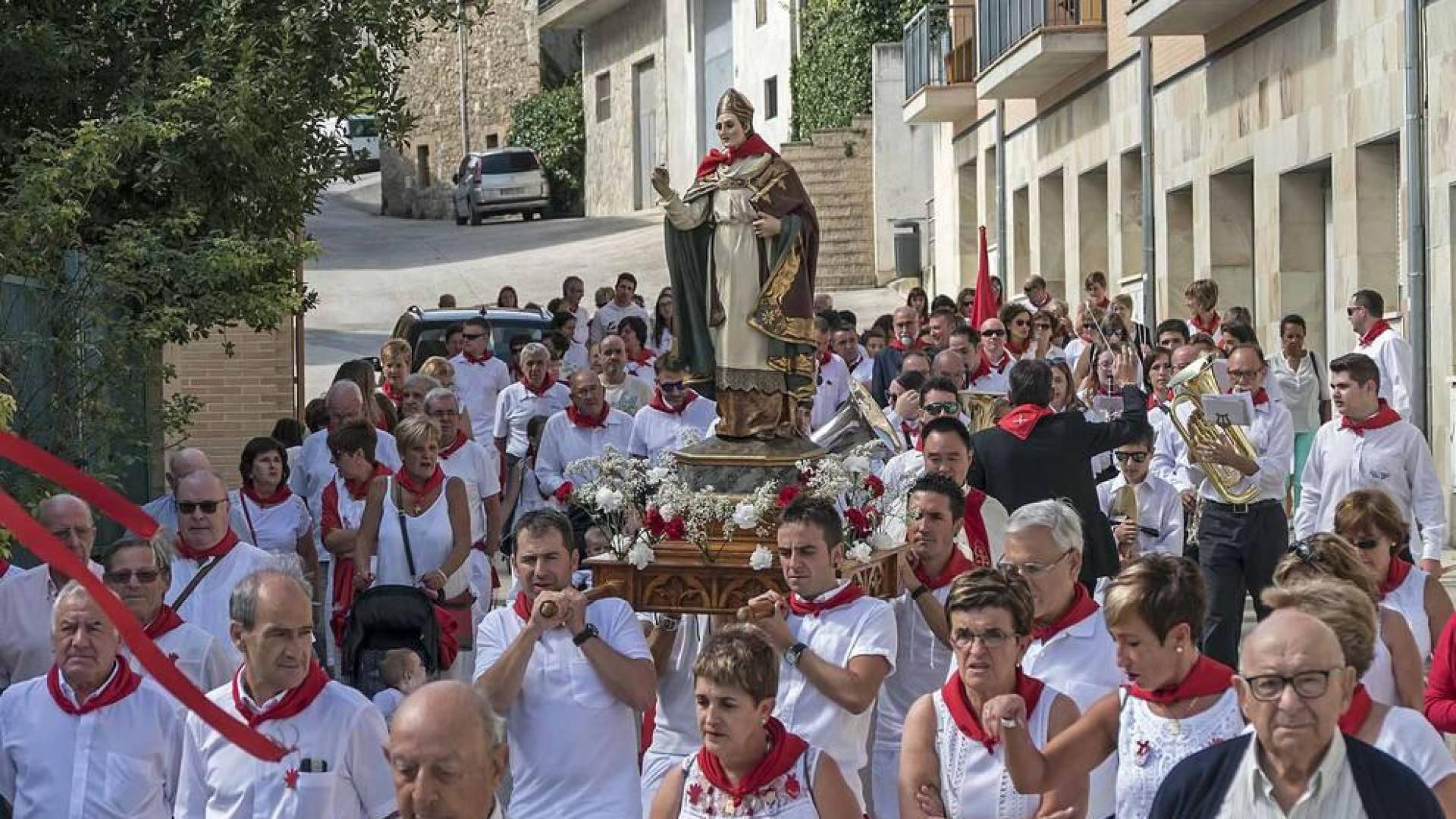 Imágenes del día del patrón de las fiestas de Ayegui