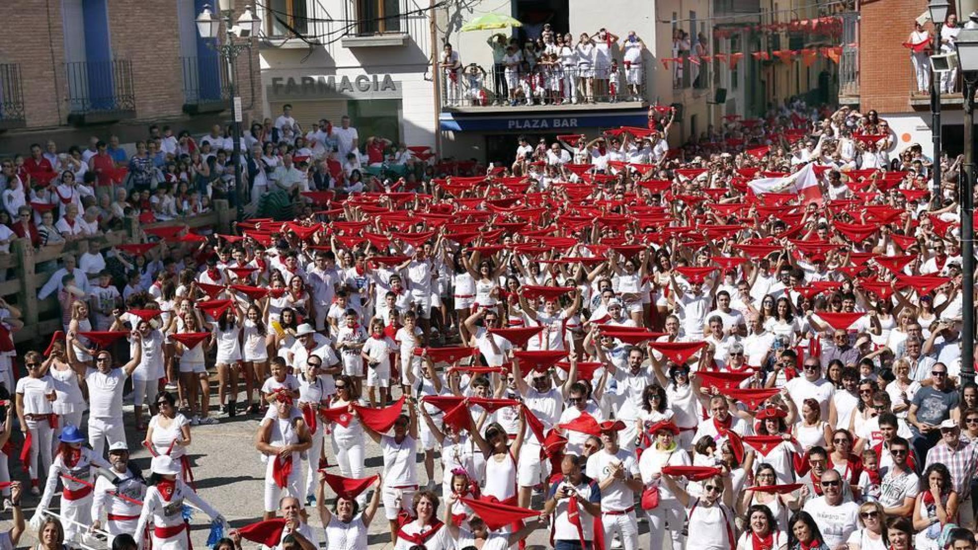 Fiestas en honor a la Virgen del Rosario en Ablitas.