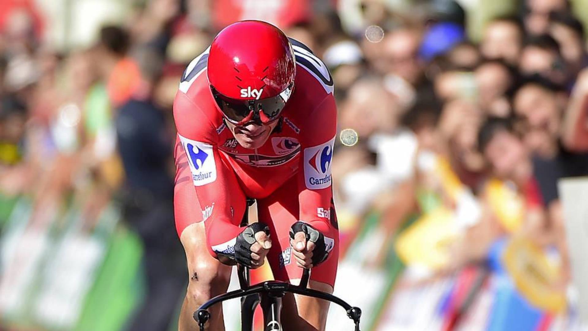 La crono entre Los Arcos y Logroño respalda a Froome