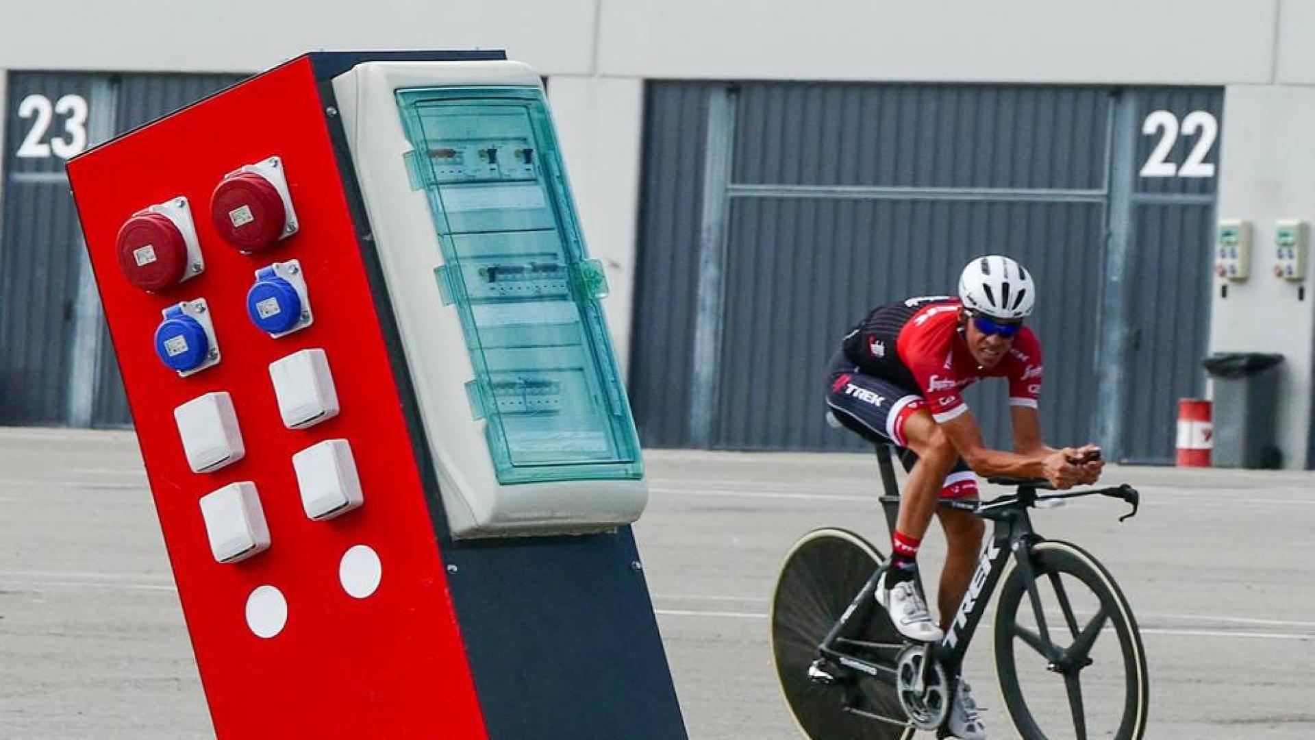 La crono que marca la Vuelta sale hoy del circuito de Los Arcos