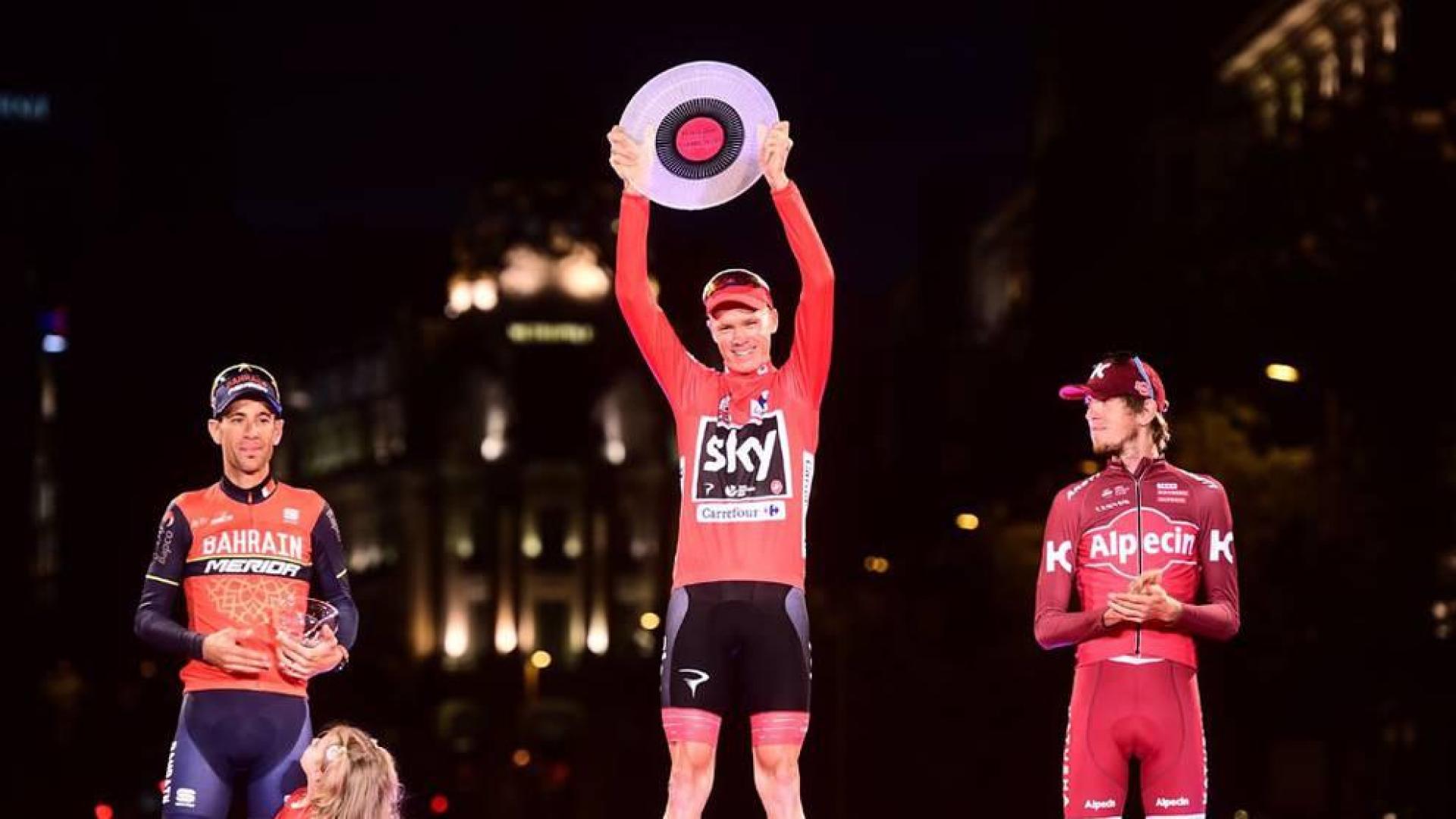 Froome entra en la historia y Contador emociona en Cibeles