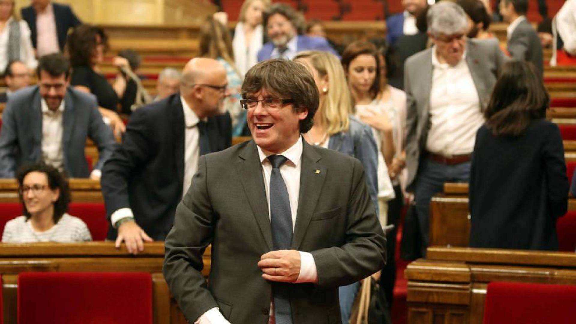 El presidente de la Generalitat Carles Puigdemont.