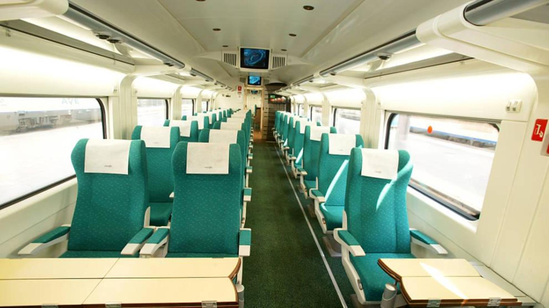 Así somos los navarros cuando nos subimos al tren
