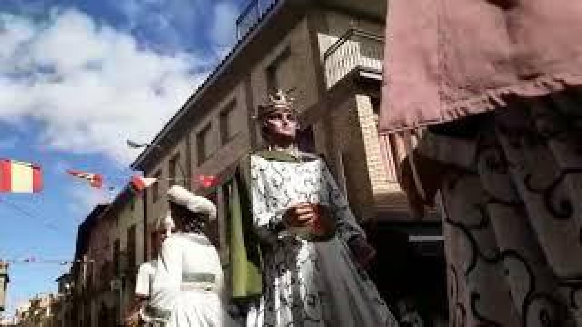 Gigantada en fiesta de Fitero 2017