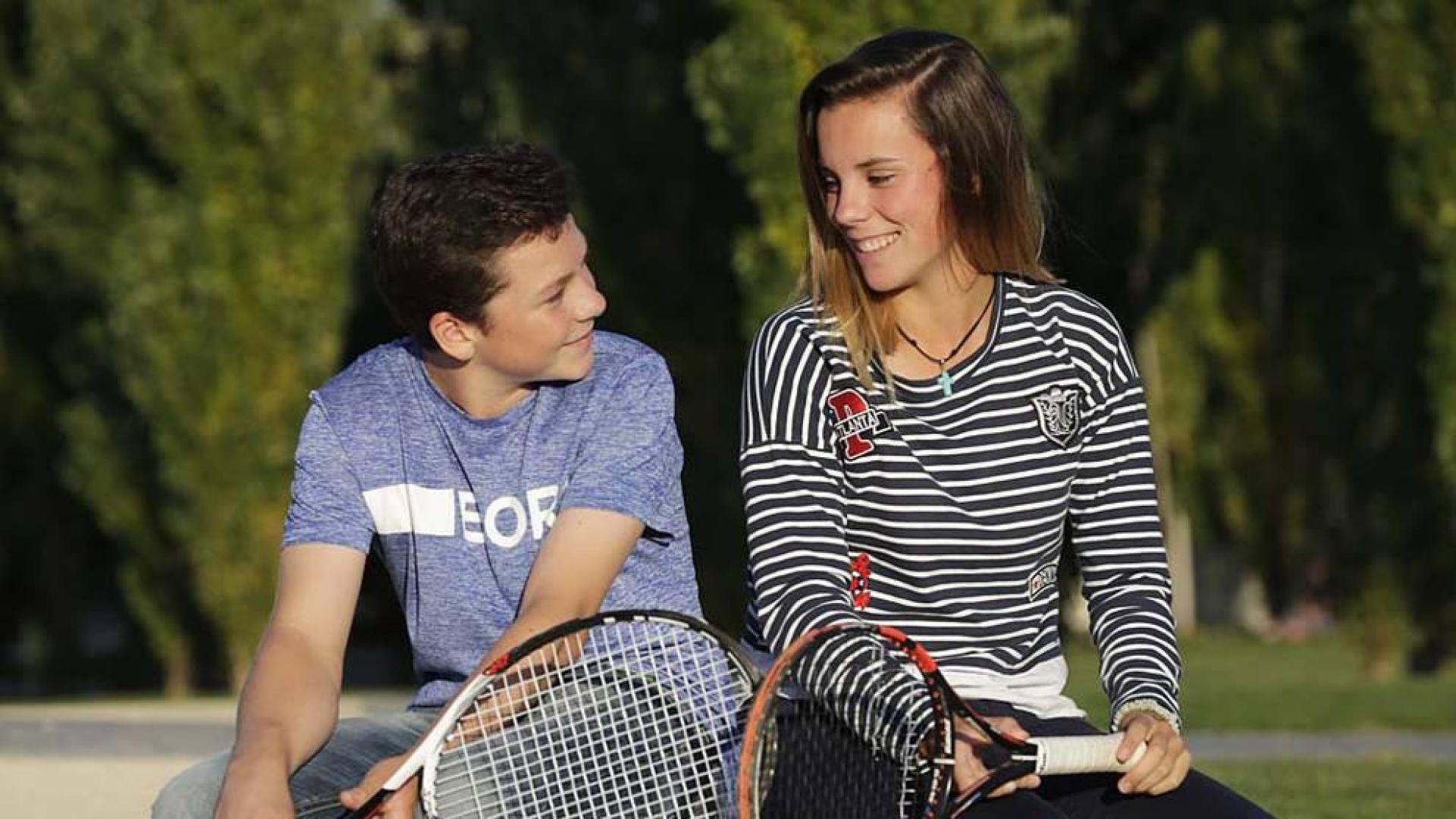 Los jóvenes reinan en el tenis navarro