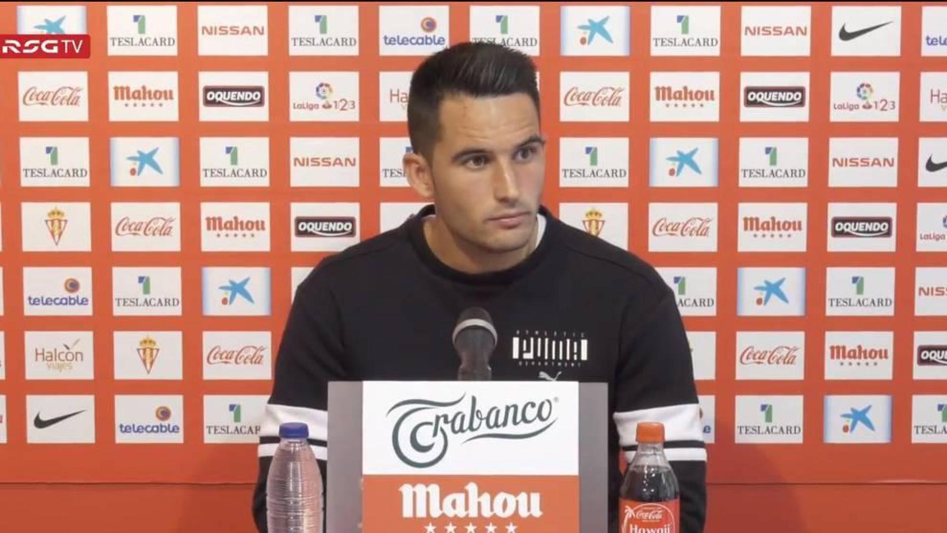 Isma López achaca a "la falta de rodaje" el mal juego del Sporting