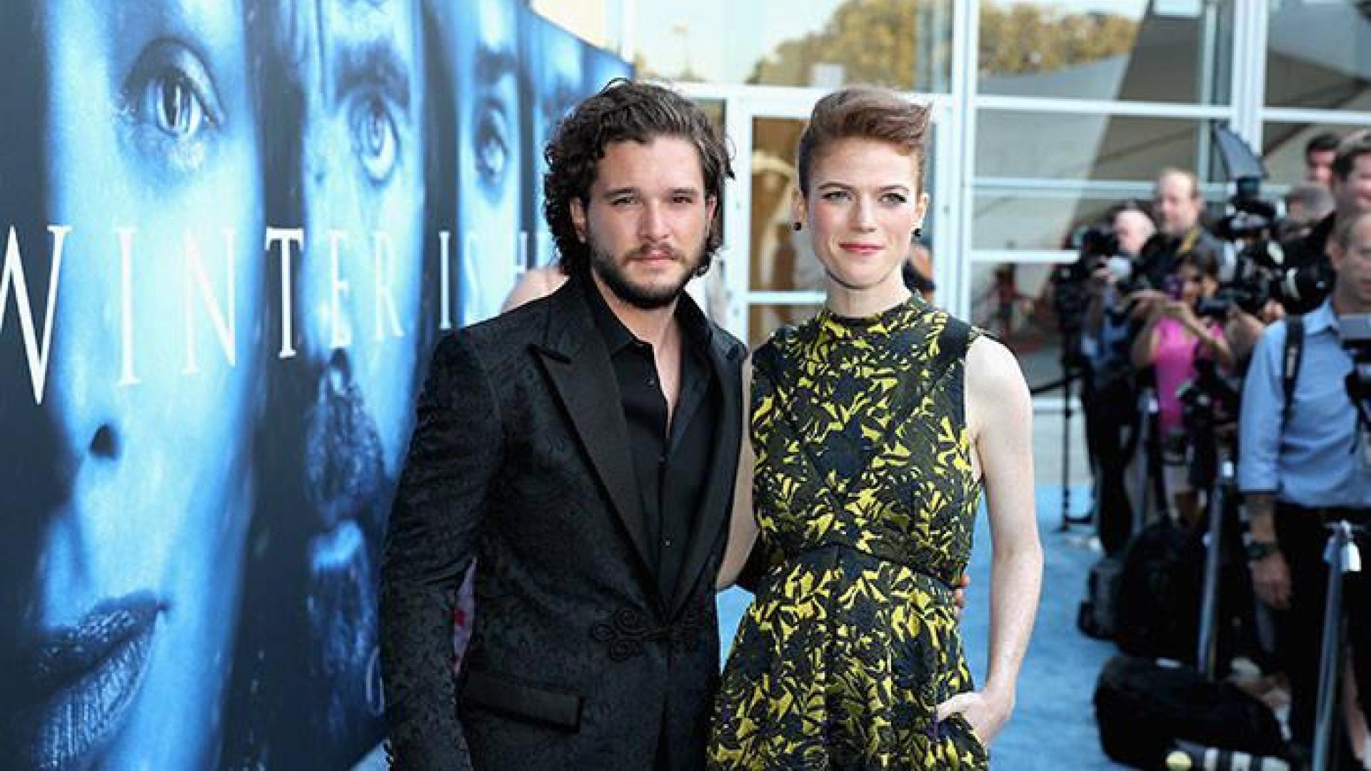 Kit Harington y Rose Leslie.