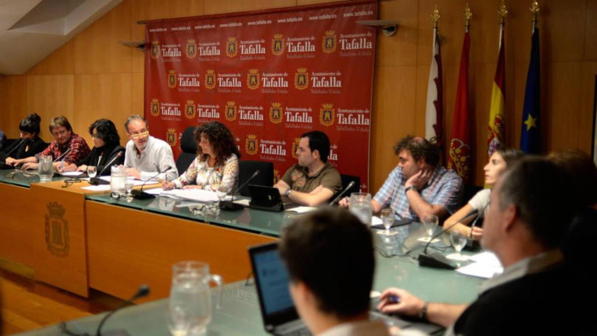 Bildu eleva al pleno de Tafalla su apoyo al proceso de Cataluña
