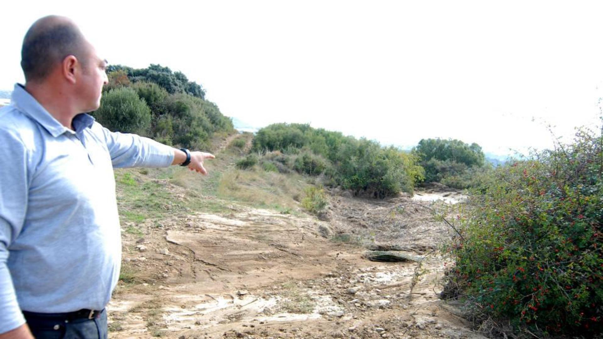 Ujué solicitará ayudas para los caminos dañados por la tormenta