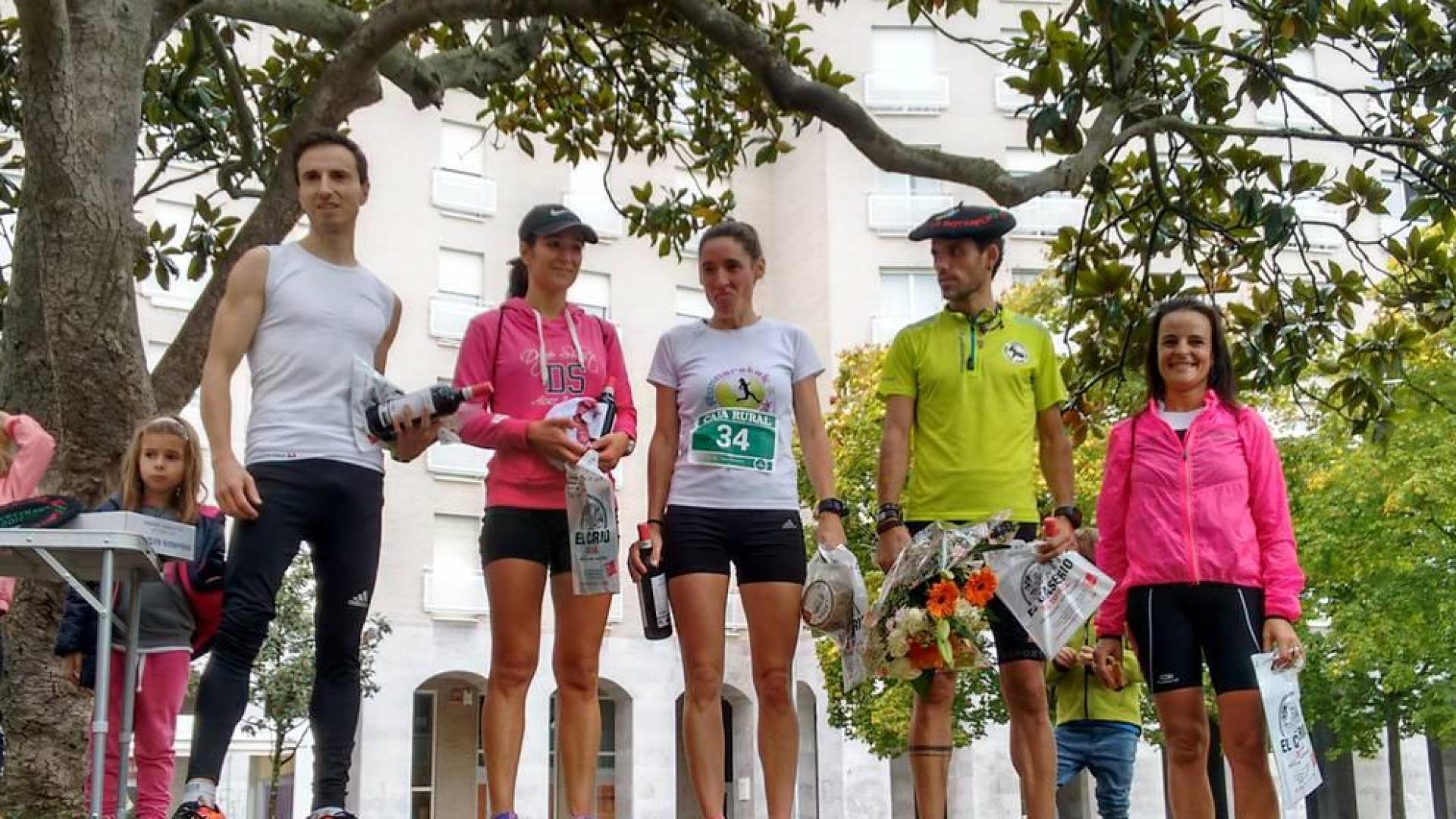Amatriain y Gil ganan bajo la lluvia el IV Cross de la Rotxapea