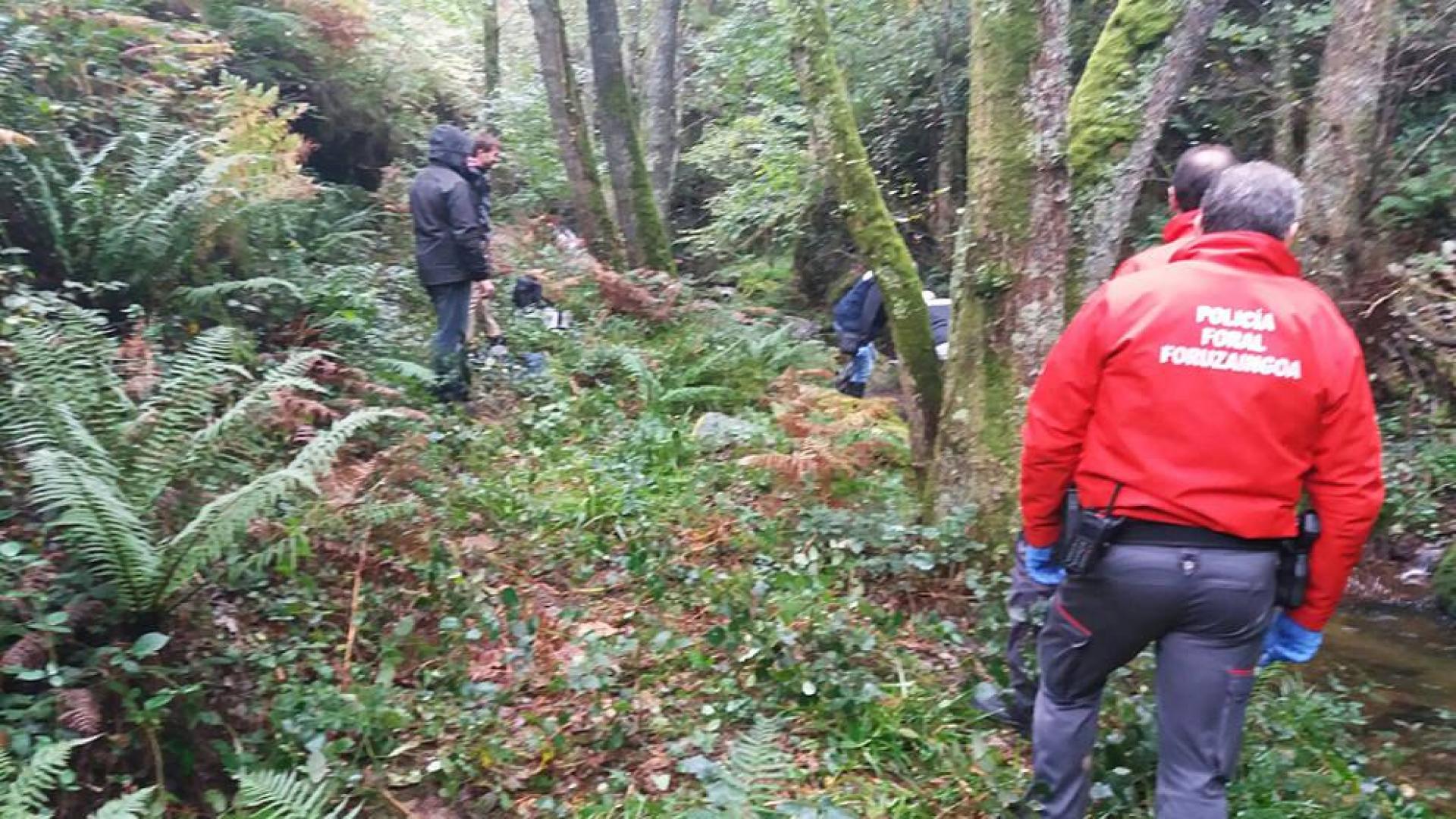 Hallan el cadáver de un hombre en una regata en Valcarlos