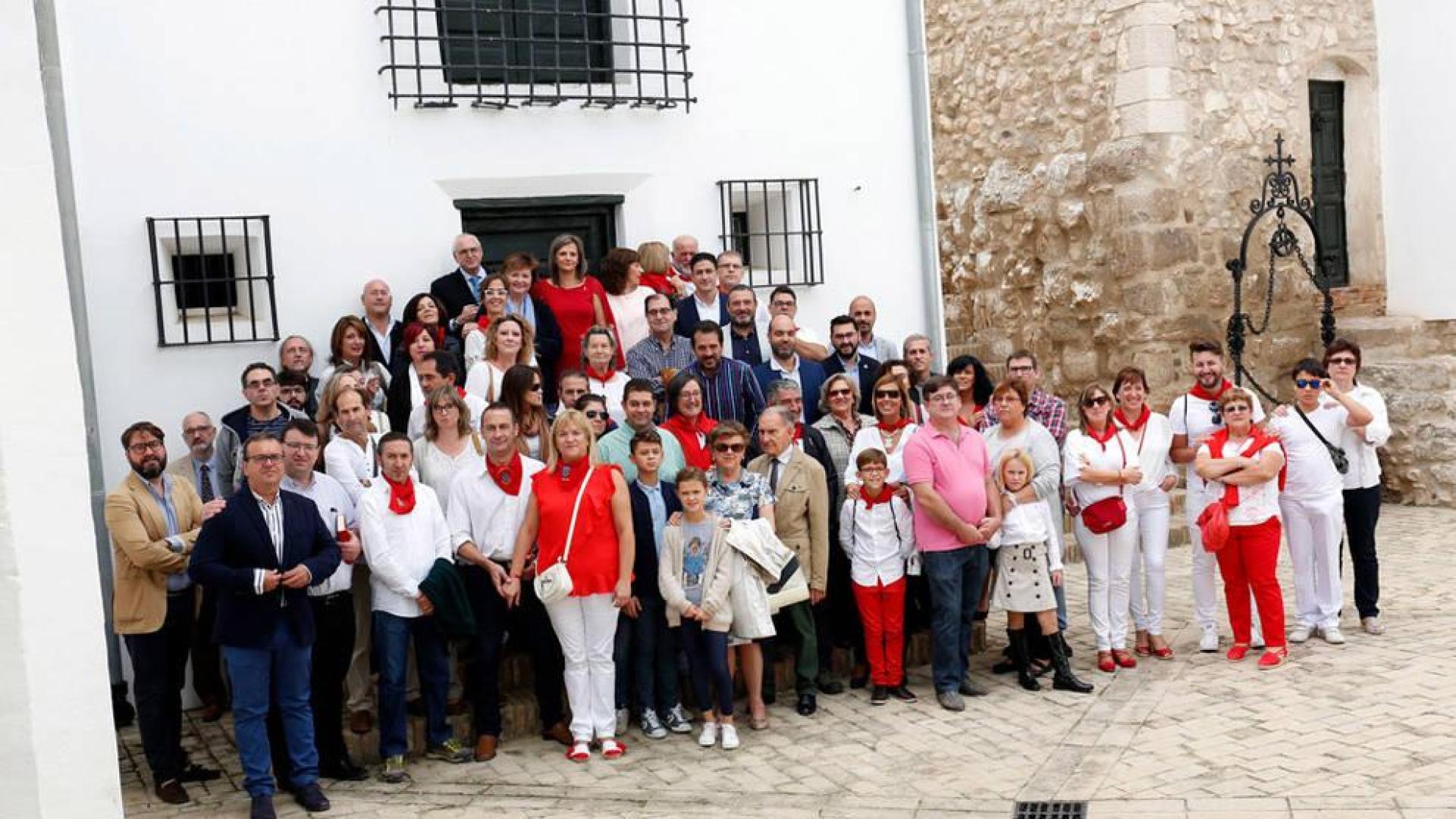Cortes inaugura la exposición de su yacimiento del Alto de la Cruz