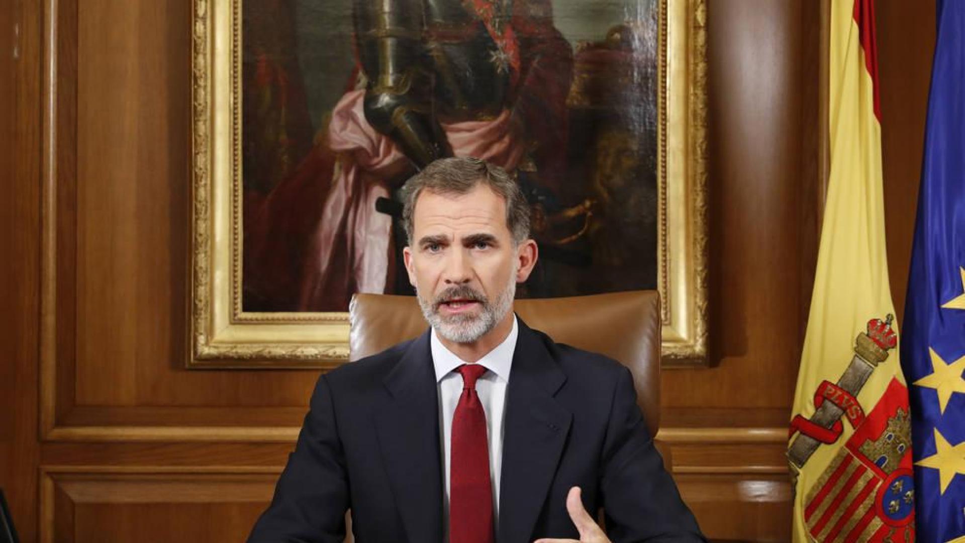 Discurso íntegro del Rey Felipe VI sobre la situación en Cataluña