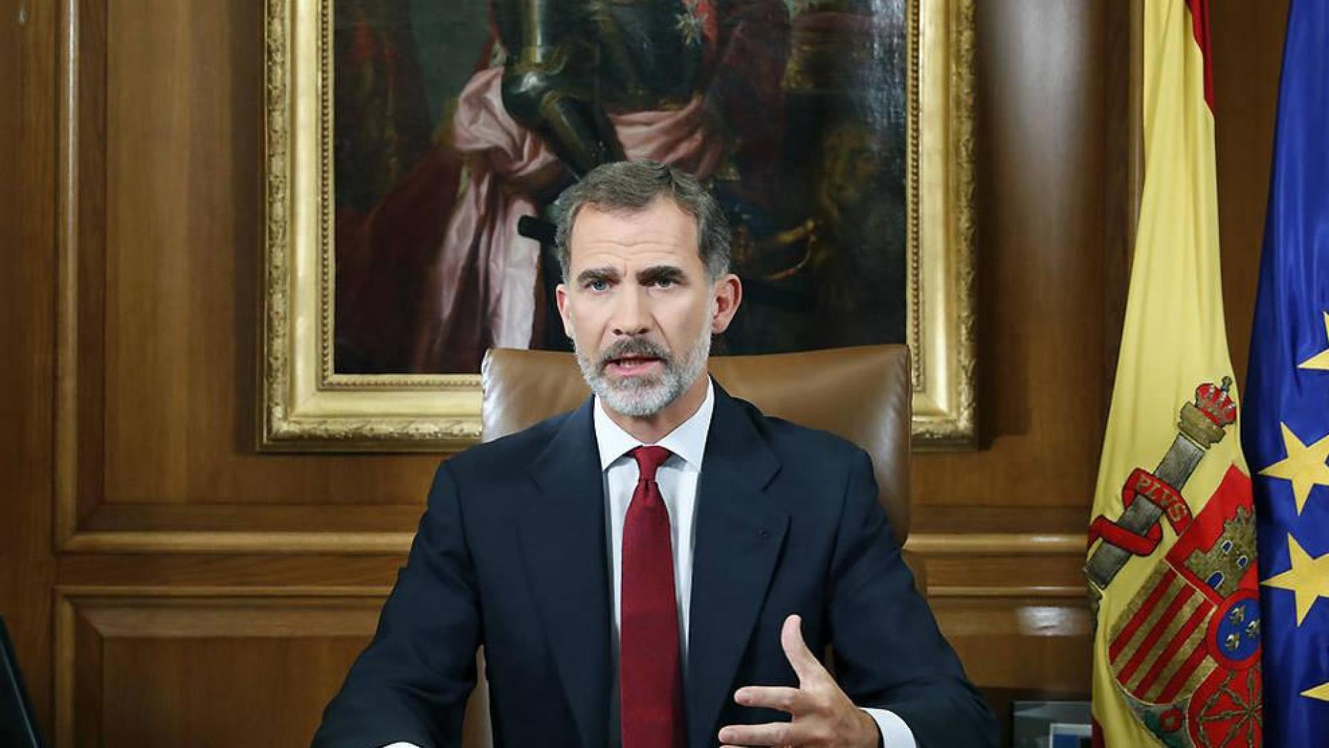 El Rey llama a asegurar el orden constitucional en Cataluña ante una situación de "extrema gravedad"