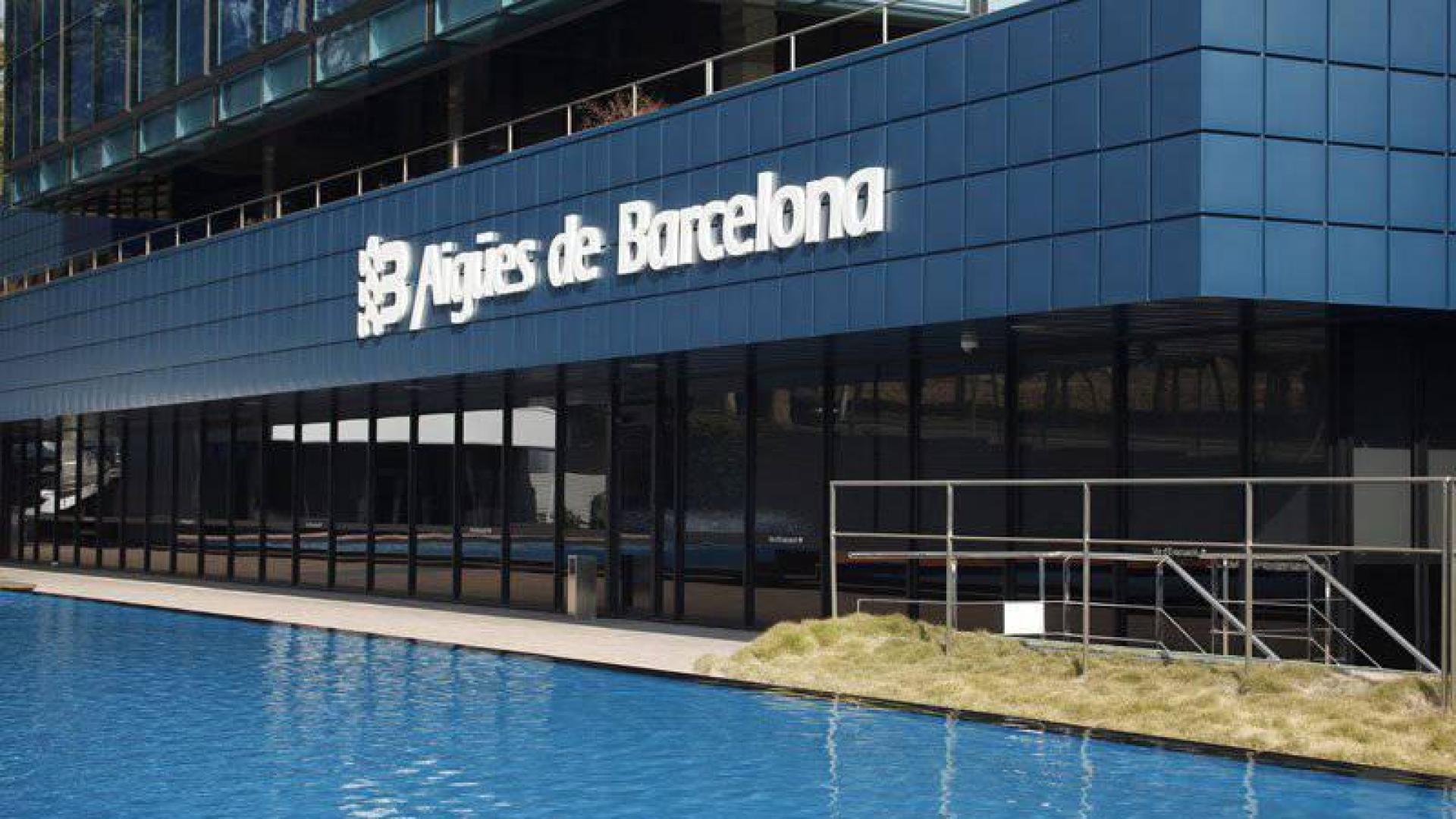 Aguas de Barcelona.
