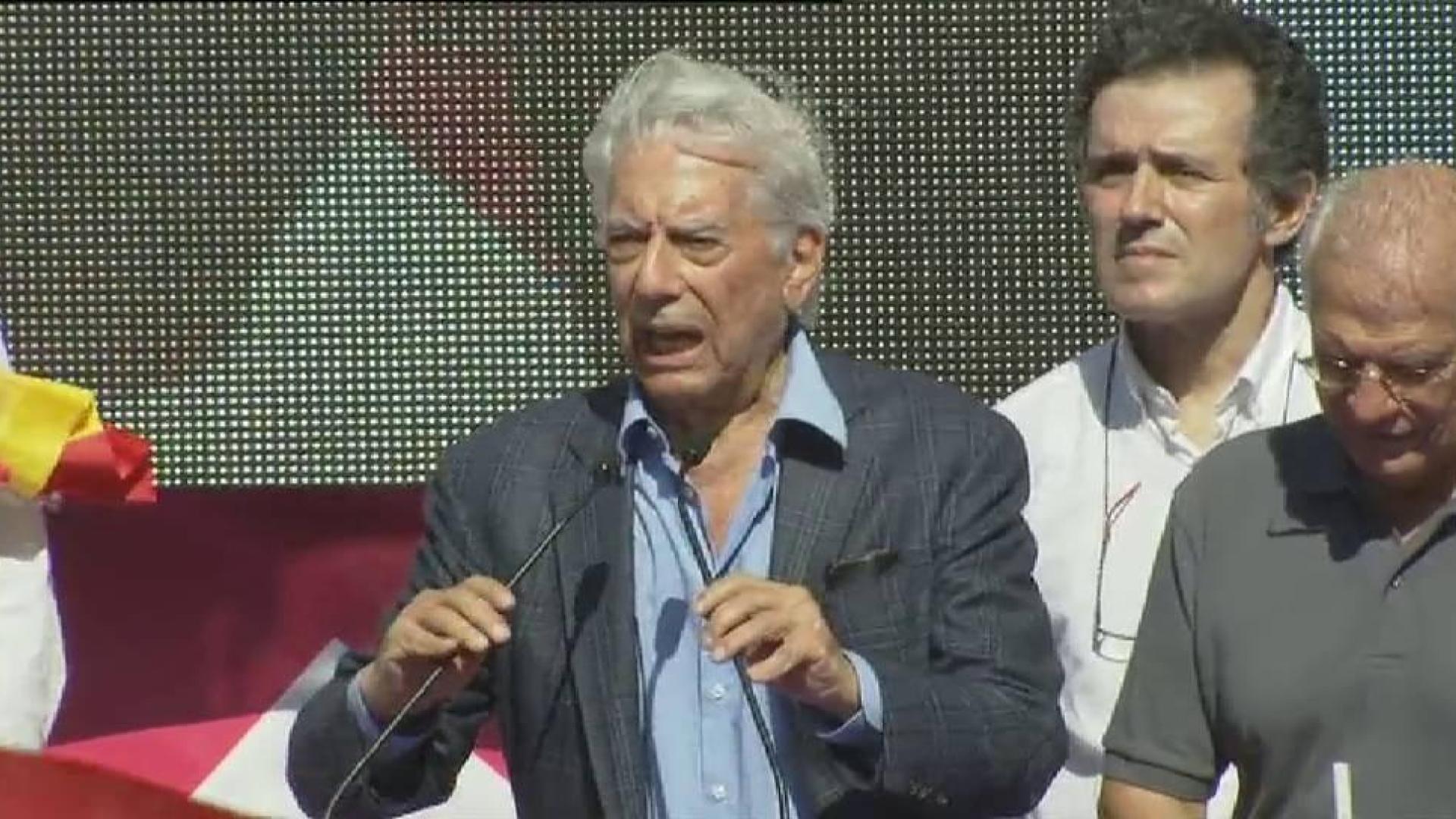 Vargas Llosa: "El independentismo no va a destruir la legalidad de España"