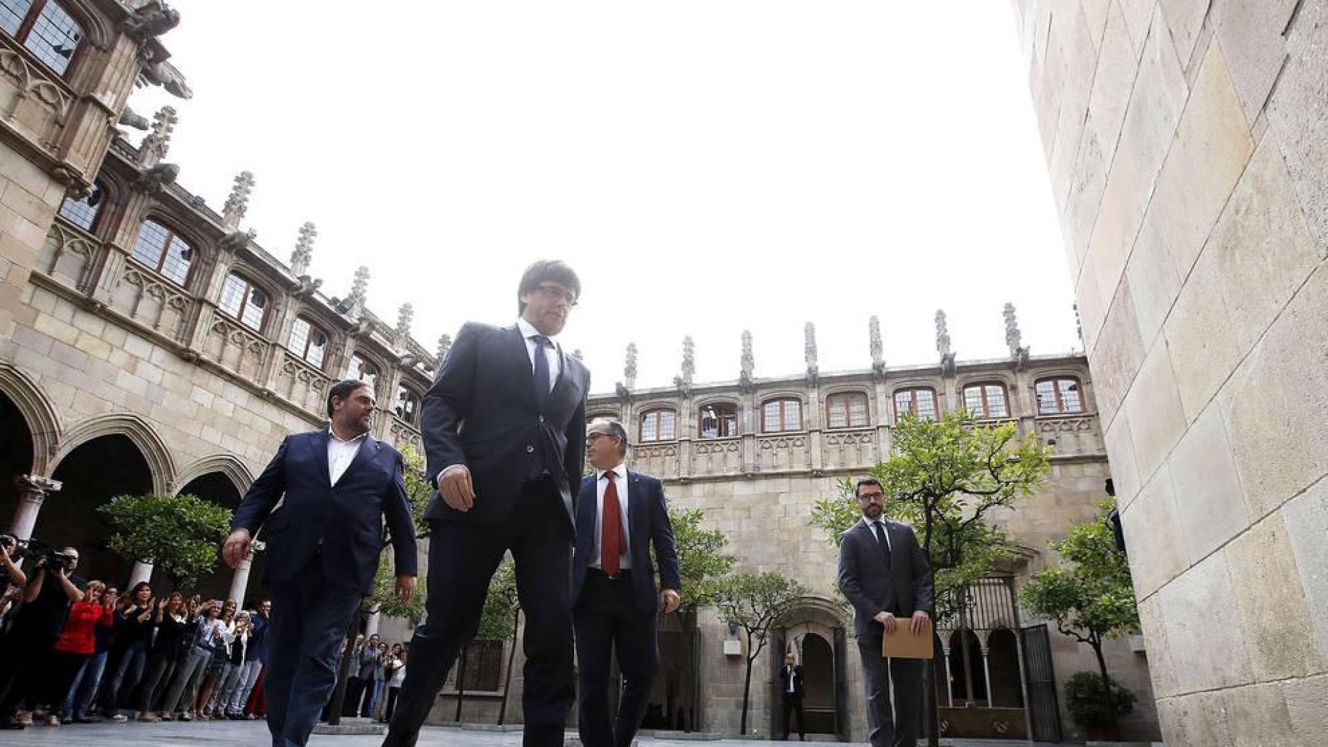 Puigdemont dice que aplicará la ley que prevé la declaración de independencia