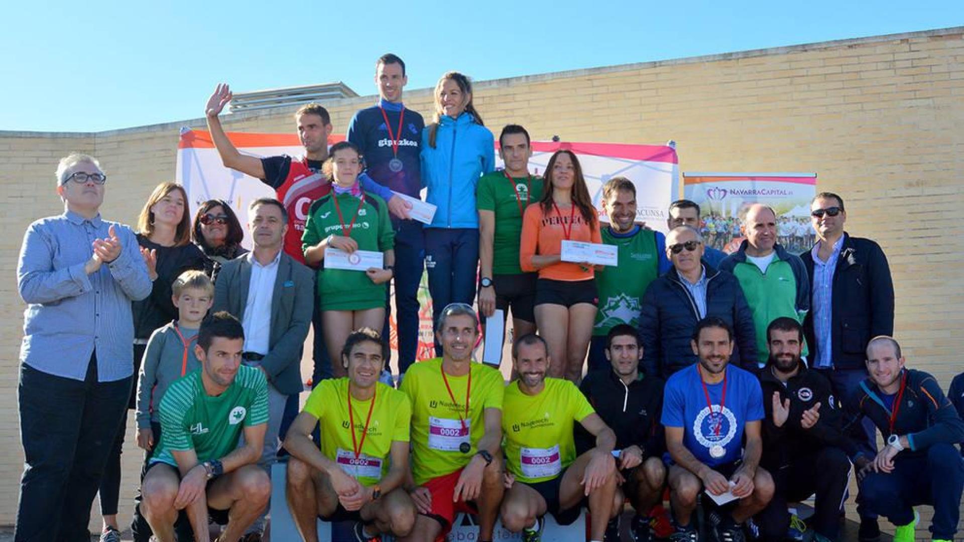 Maitane Melero y Javier Nagore se imponen en la carrera de las Empresas