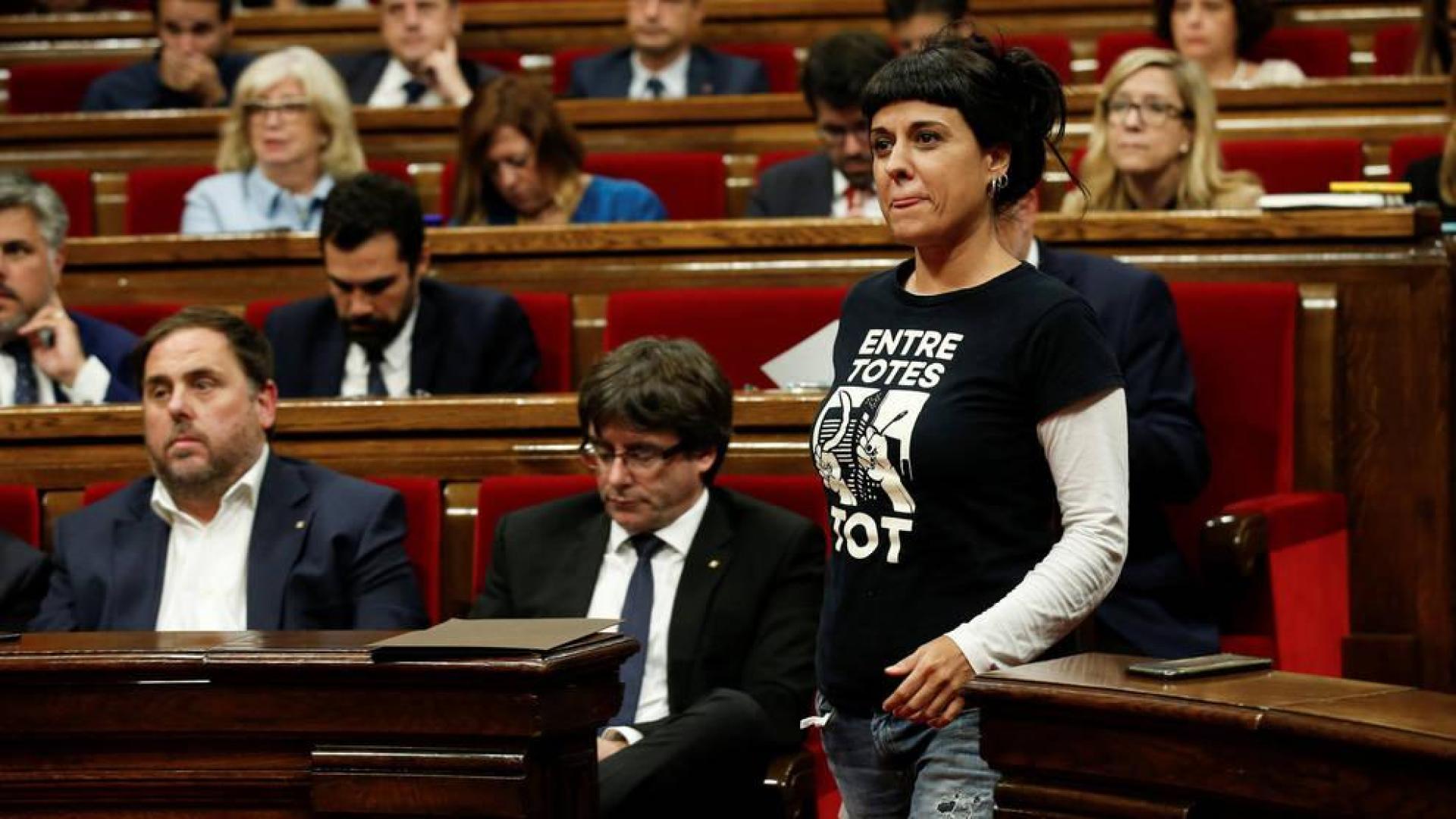 La CUP rechaza la suspensión de la independencia y no renuncia a ella