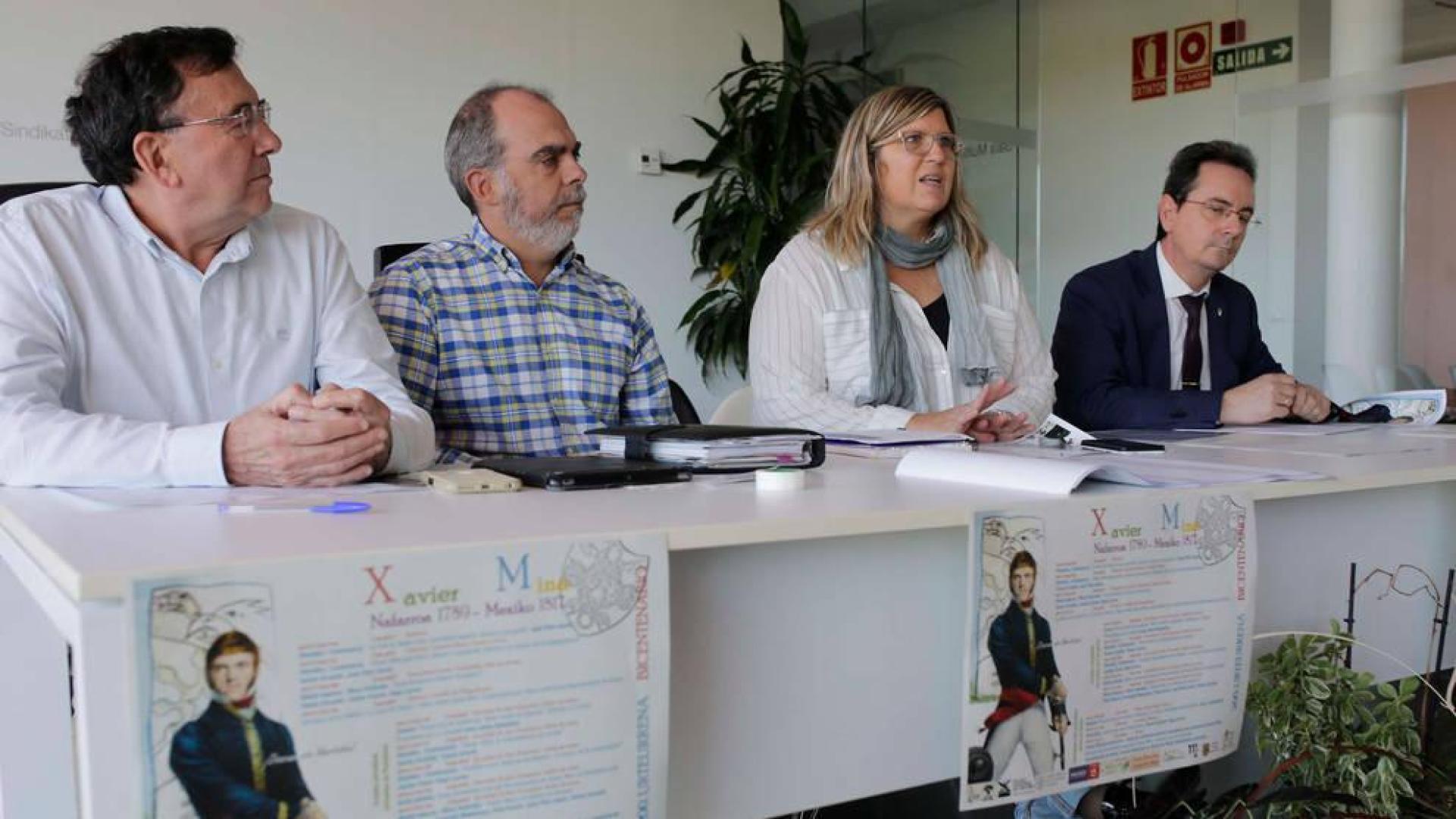 Llegan a Pamplona los actos del bicentenario de Xavier Mina