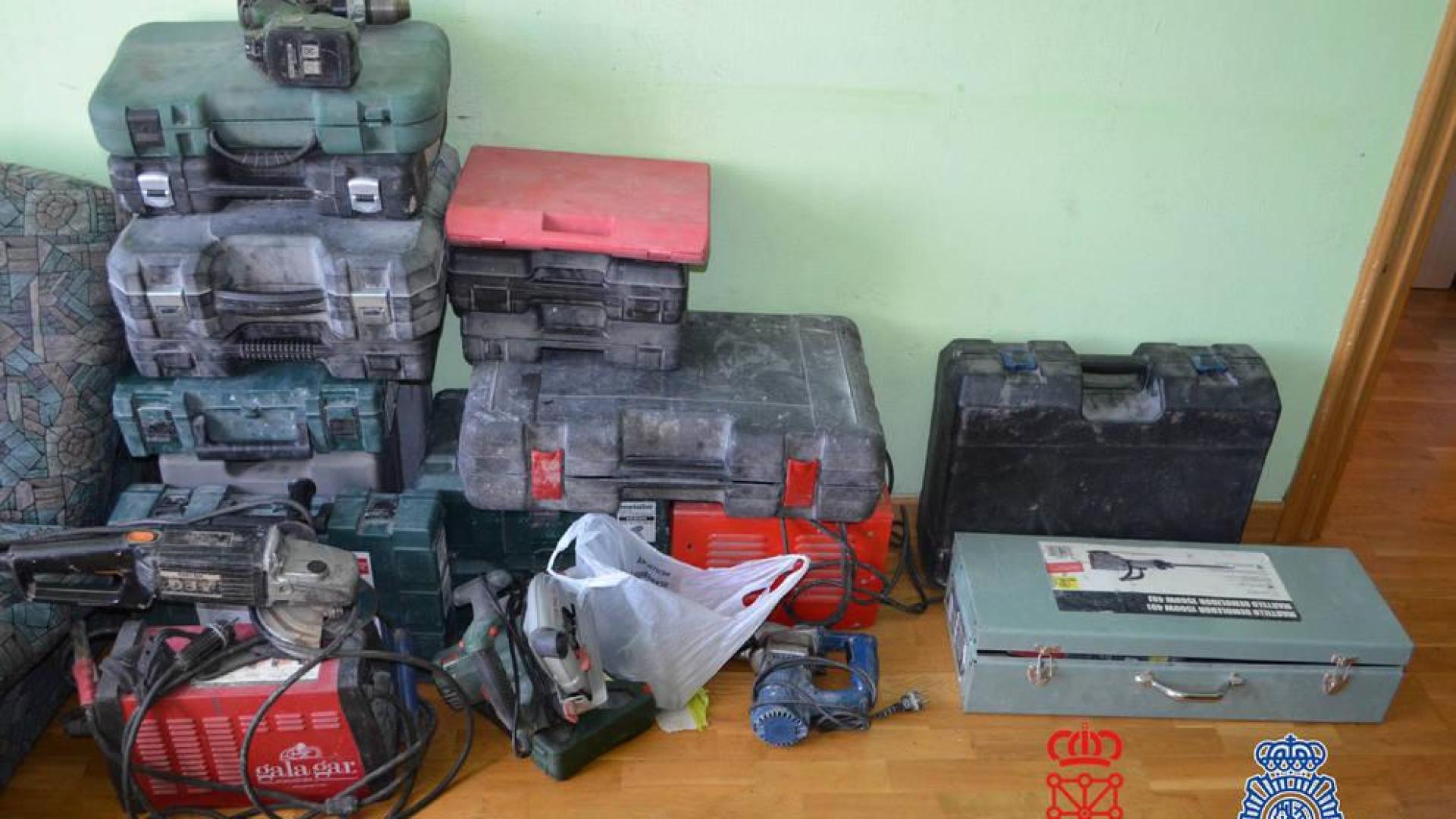 Desarticulada una banda criminal que cometía robos con fuerza en empresas navarras