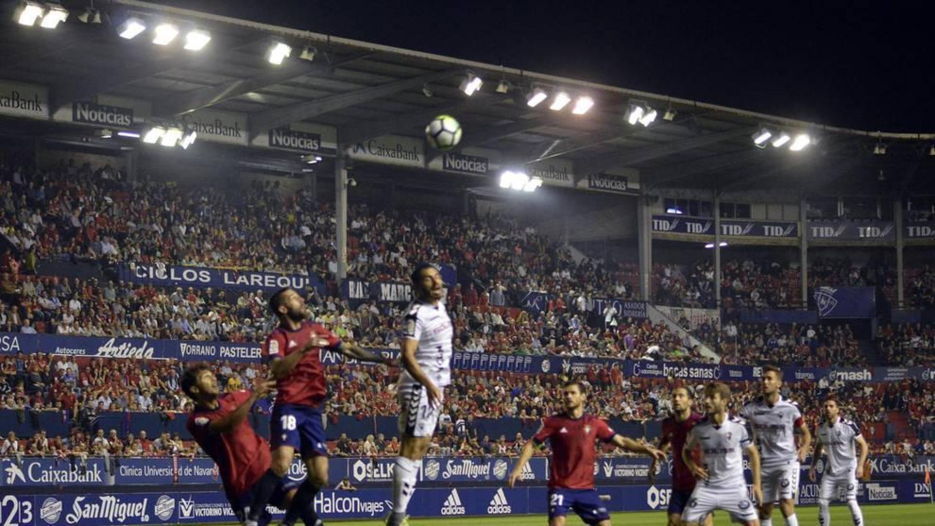 Galería de imágenes del Osasuna 1-0 Albacete en El Sadar. Jornada 9 de la Liga123