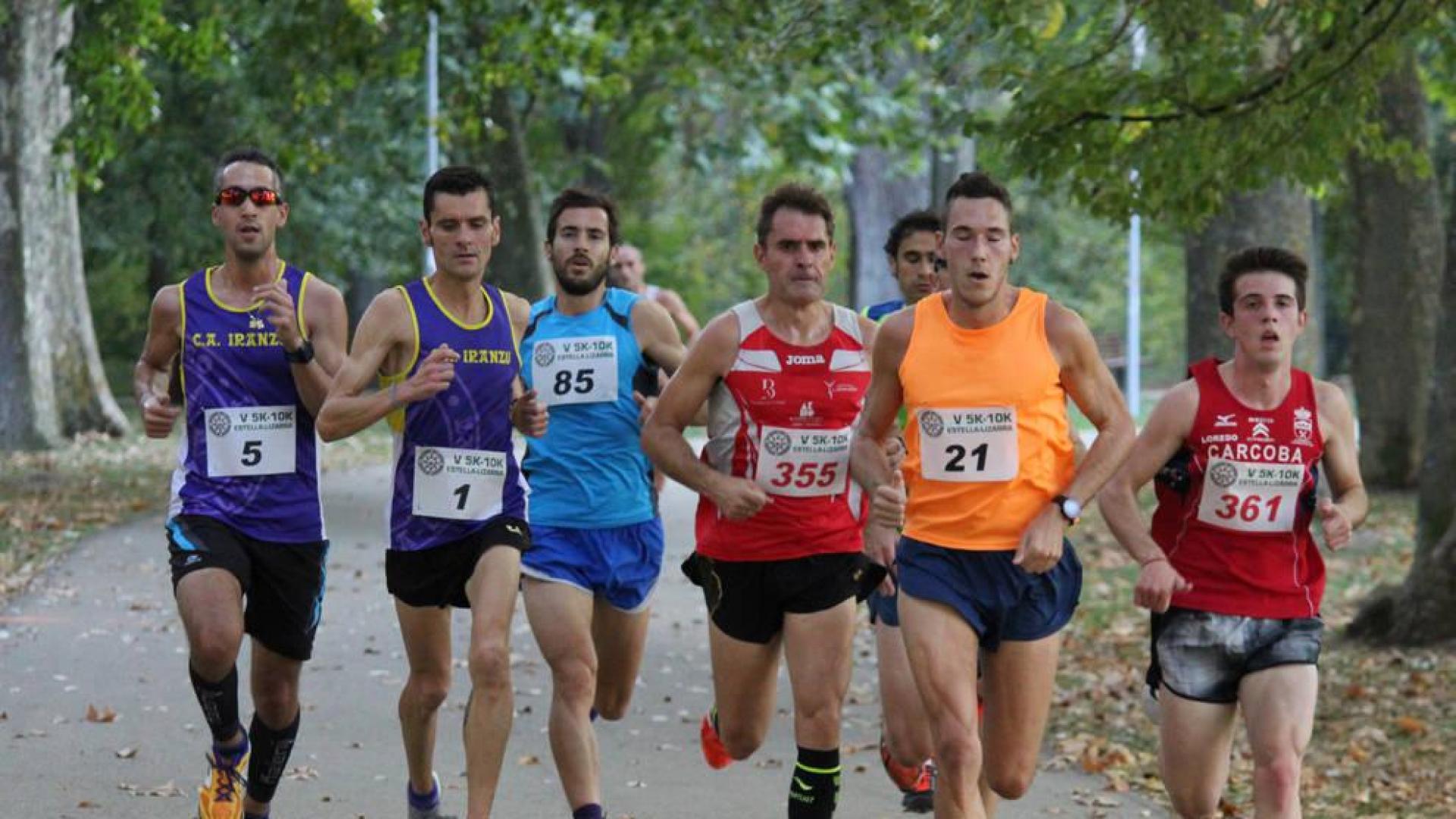 Juan Martínez acaricia el título en el Circuito Navarro de Running