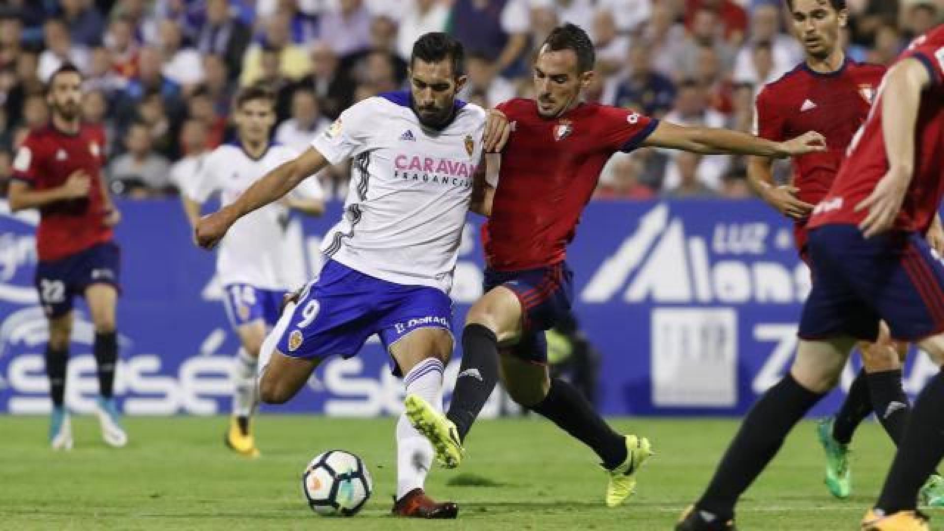 Borja Iglesias: "Osasuna es uno de los favoritos al ascenso"