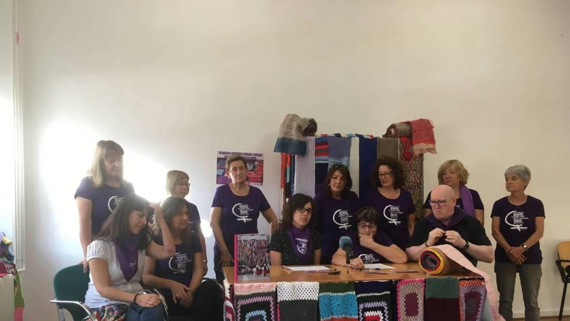 Huarte teje contra la violencia machista