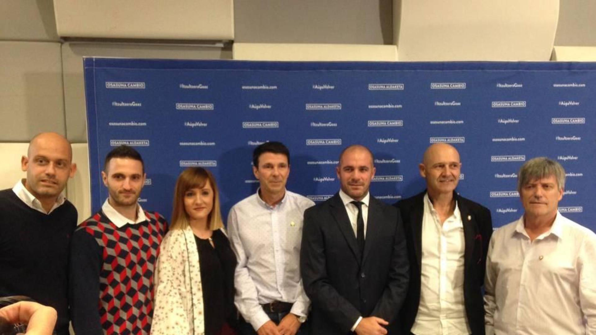 La presentación del proyecto deportivo de 'Osasuna Cambio', en directo