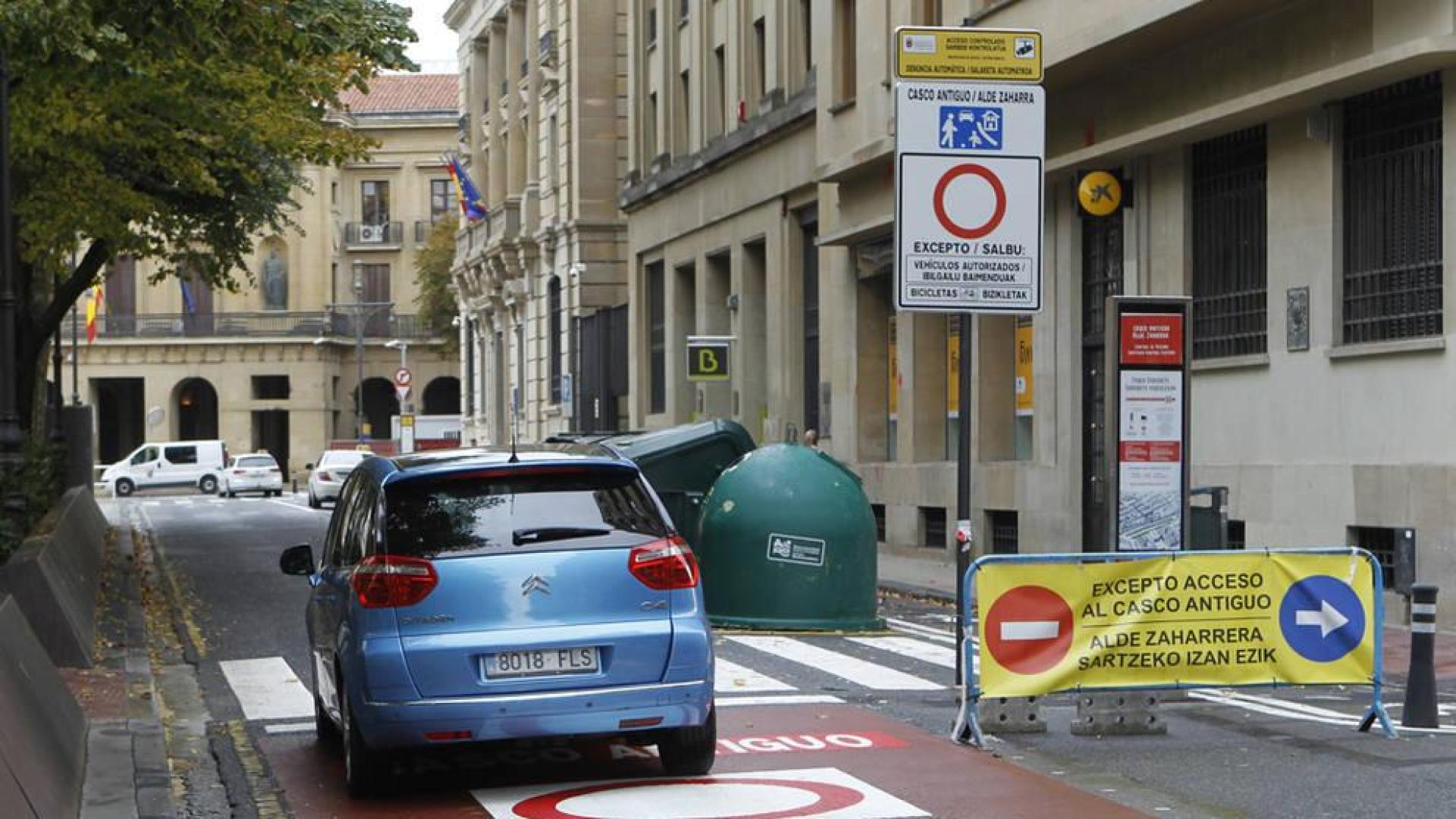 La 'amabilización' del centro de Pamplona dispara las quejas al 010