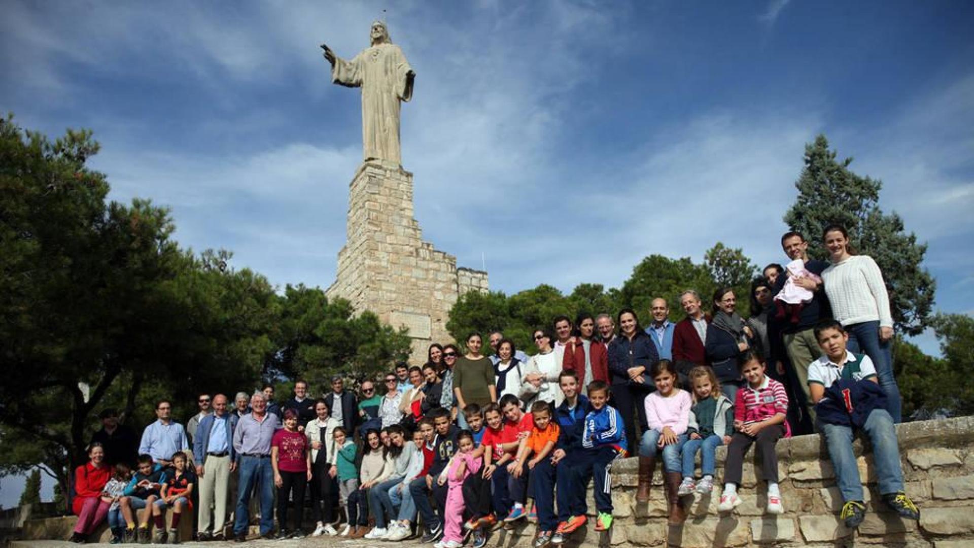 Los Amigos del Corazón de Jesús celebran los 75 años del monumento