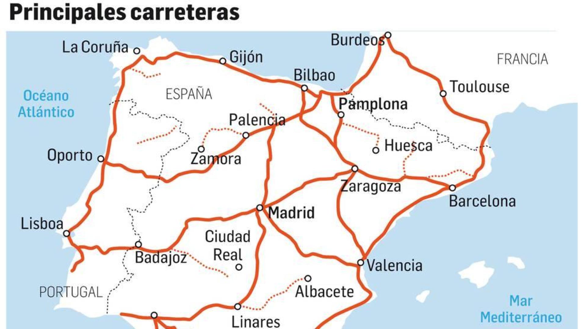 Así encaja Navarra en la nueva red de transporte europea