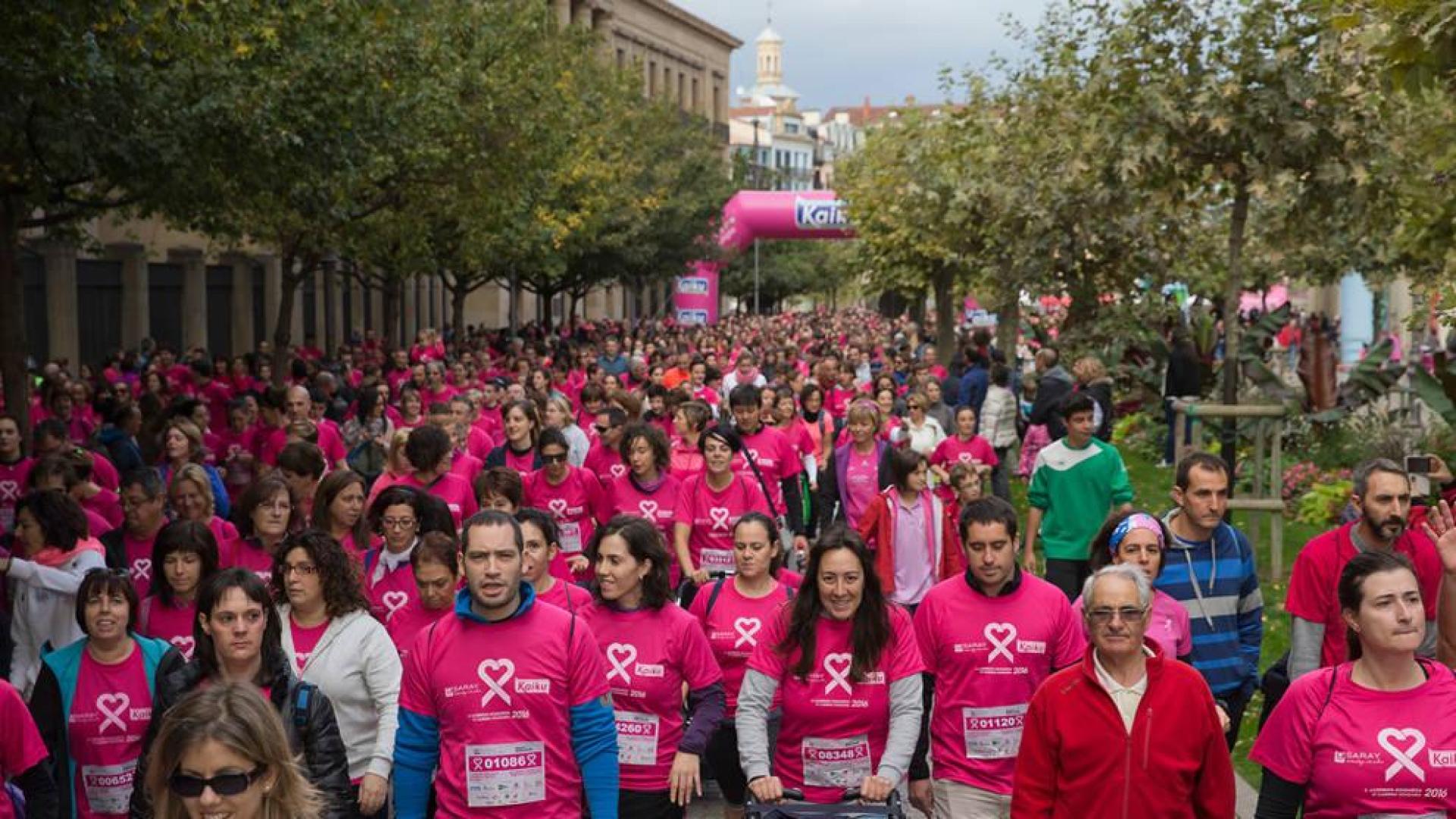 Todos los datos sobre la carrera contra el cáncer de mama de Pamplona