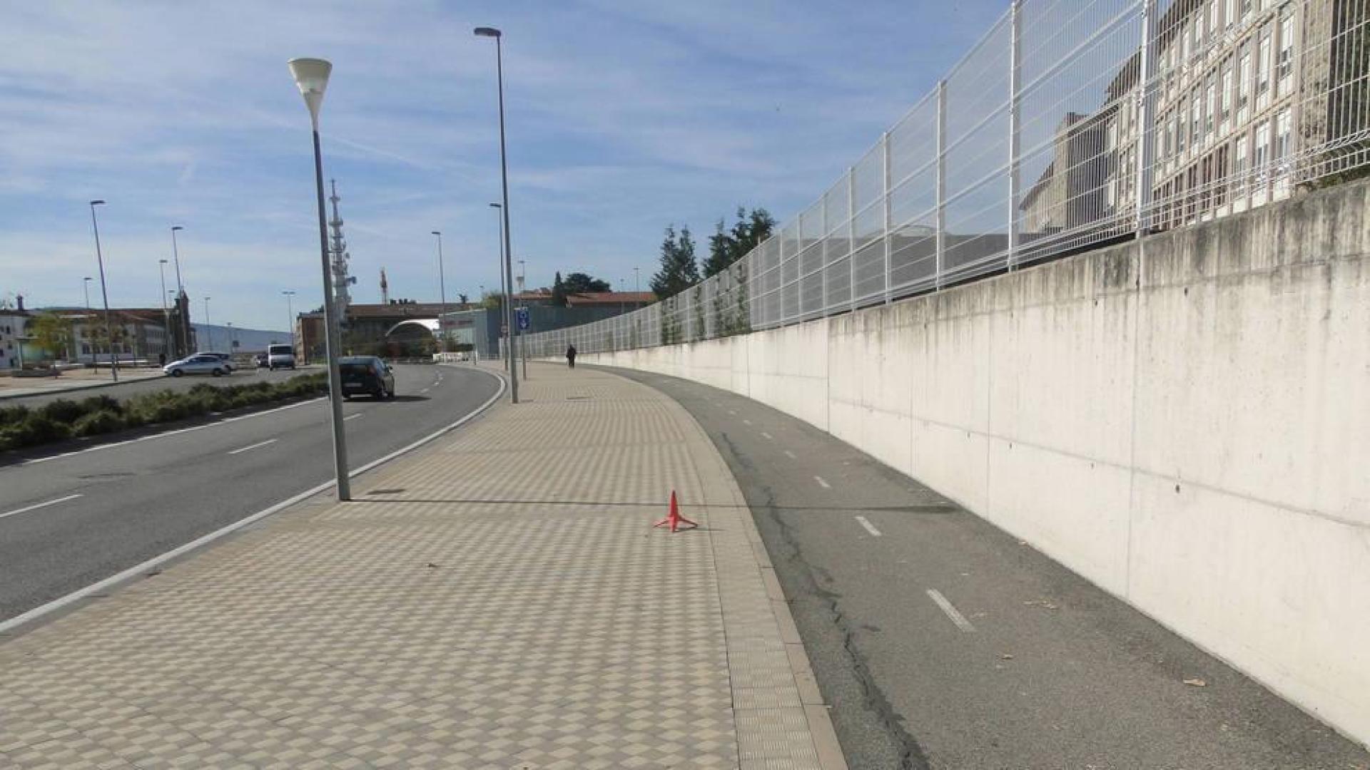 En la UCI una mujer de 34 años que se cayó de la bici en Pamplona