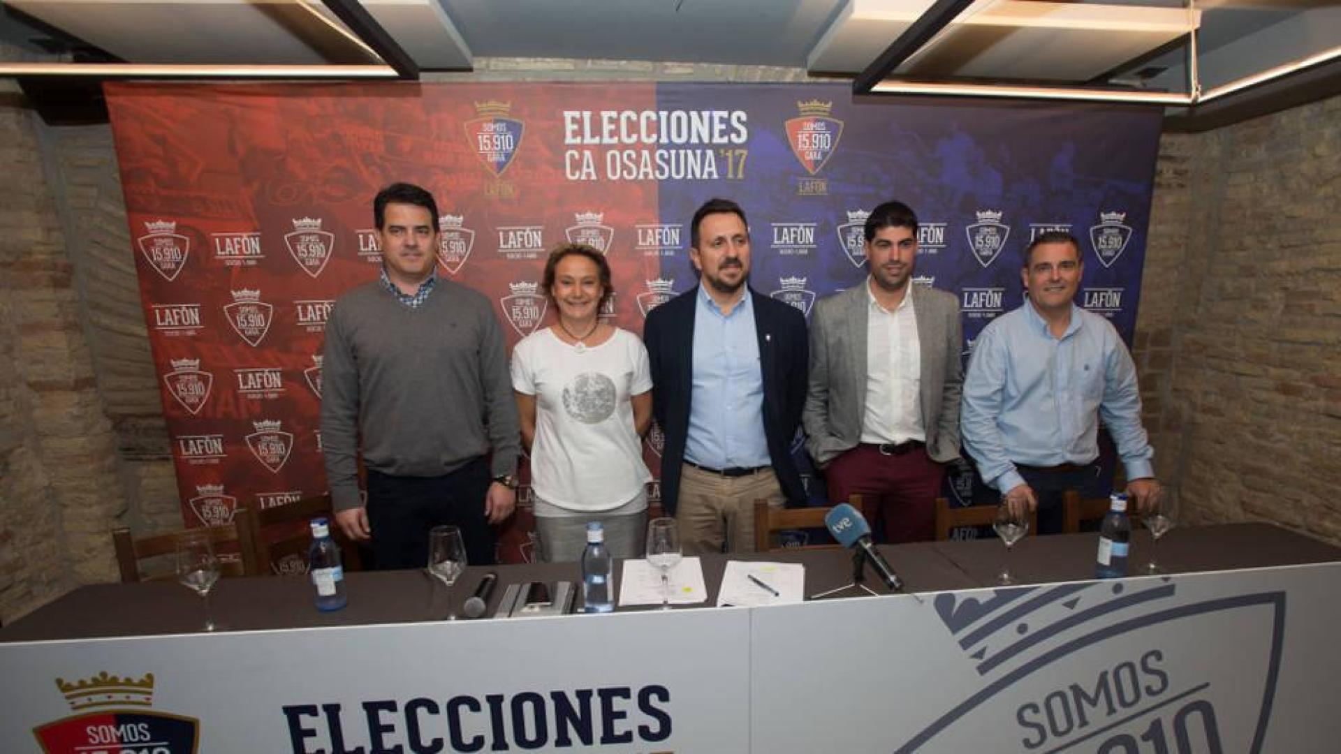 La candidatura de Lafón presentará mañana a Álex Aranzábal