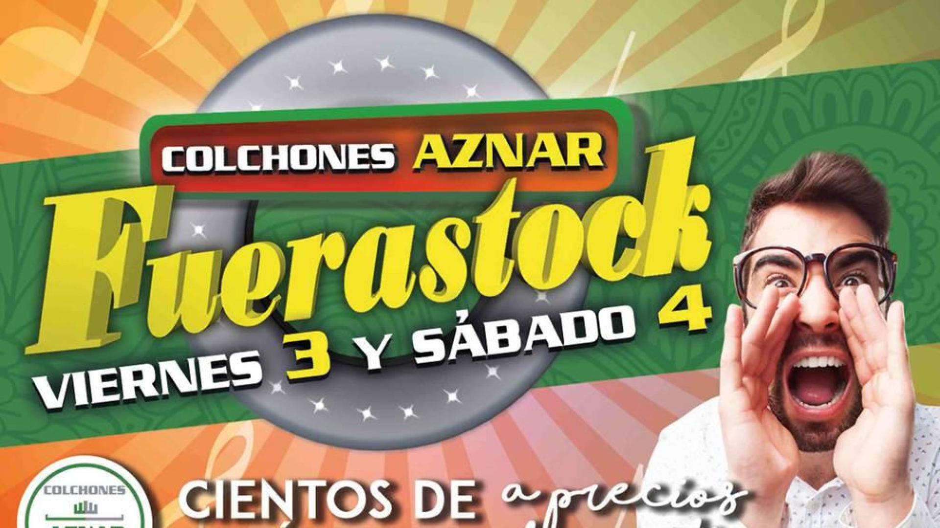 Colchones Aznar comienza su campaña FUERASTOCK