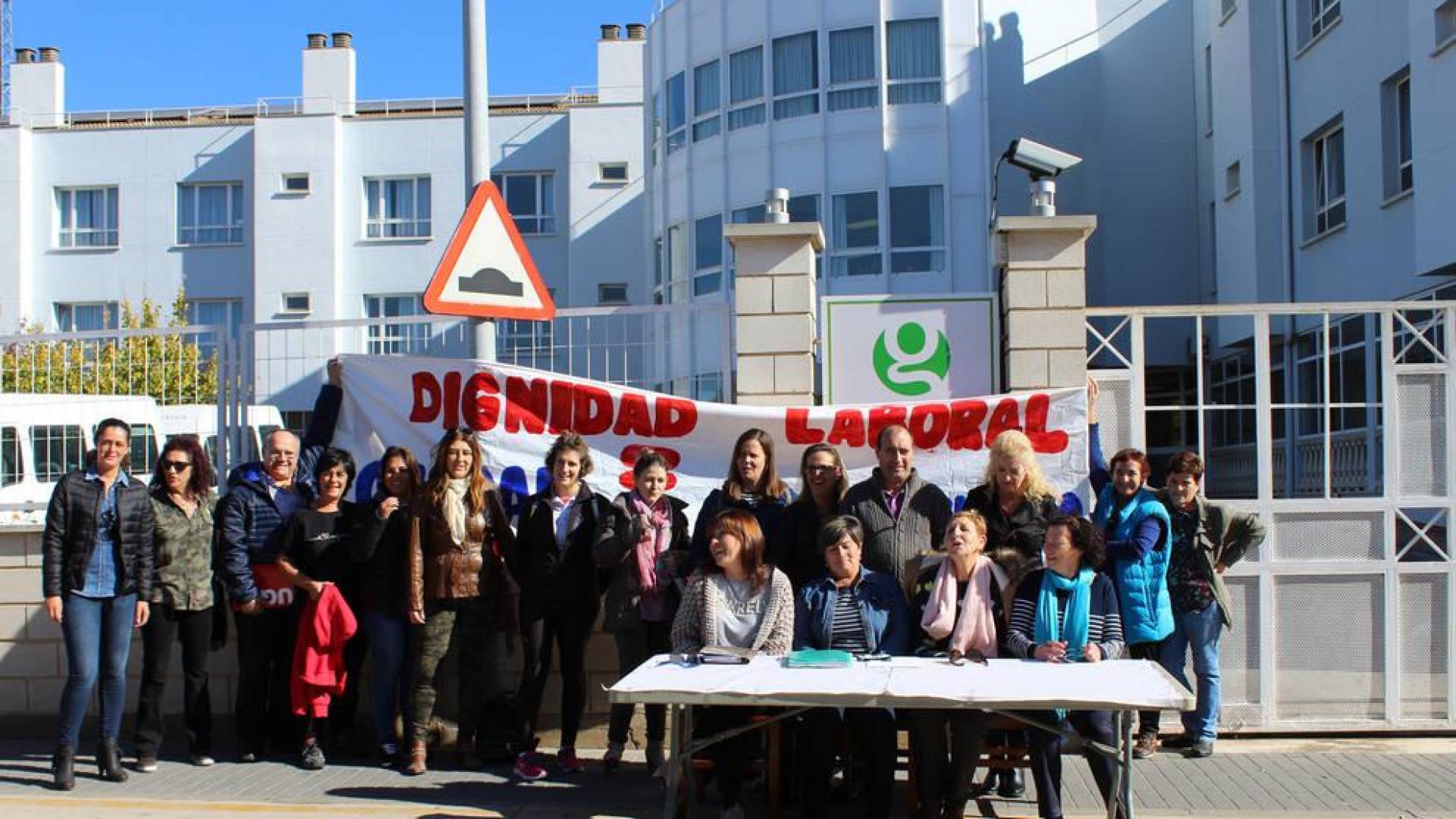 Empleados de la residencia de San Adrián reivindican un “convenio justo”
