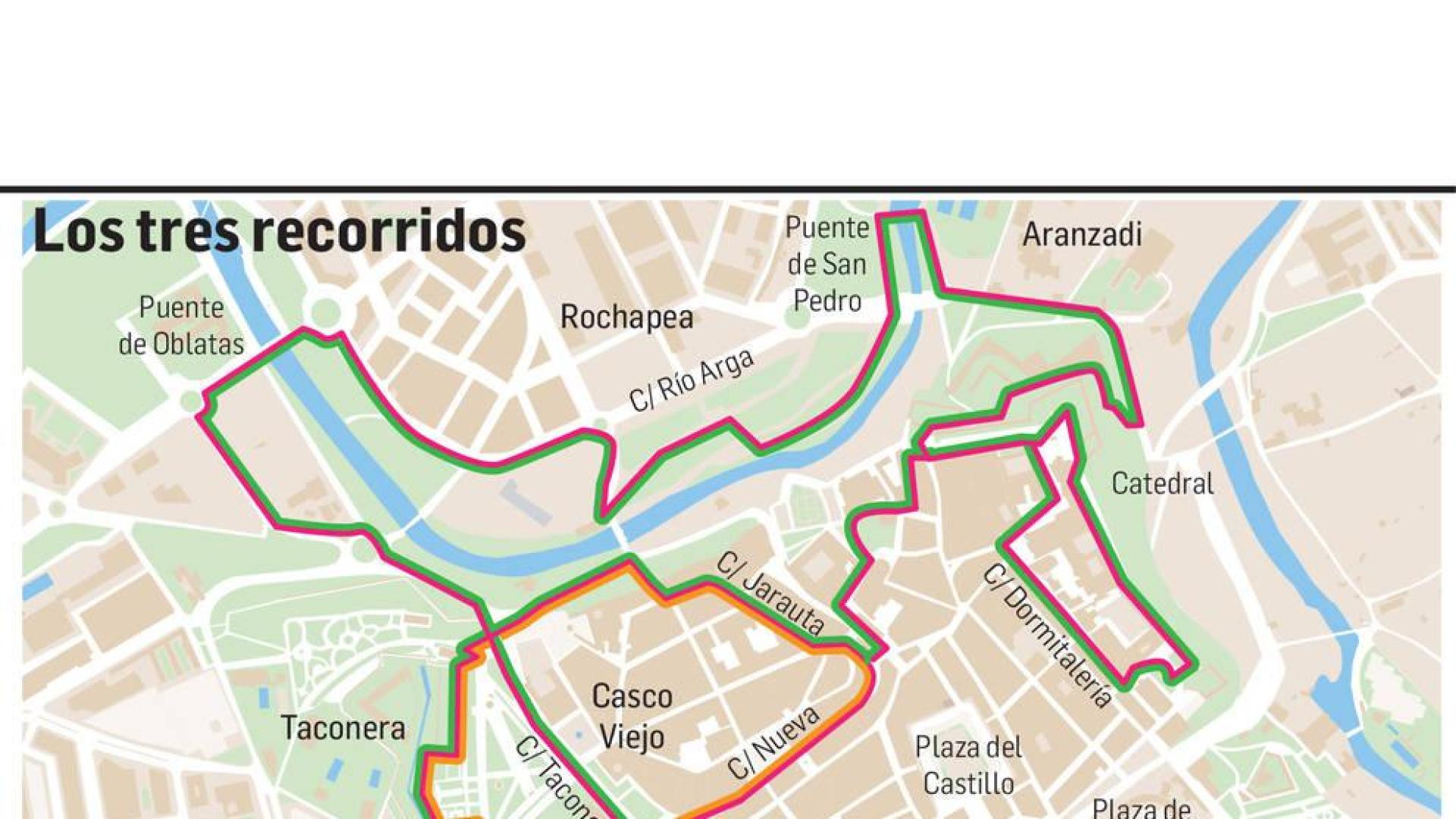 Miles de zancadas por Las Murallas de Pamplona