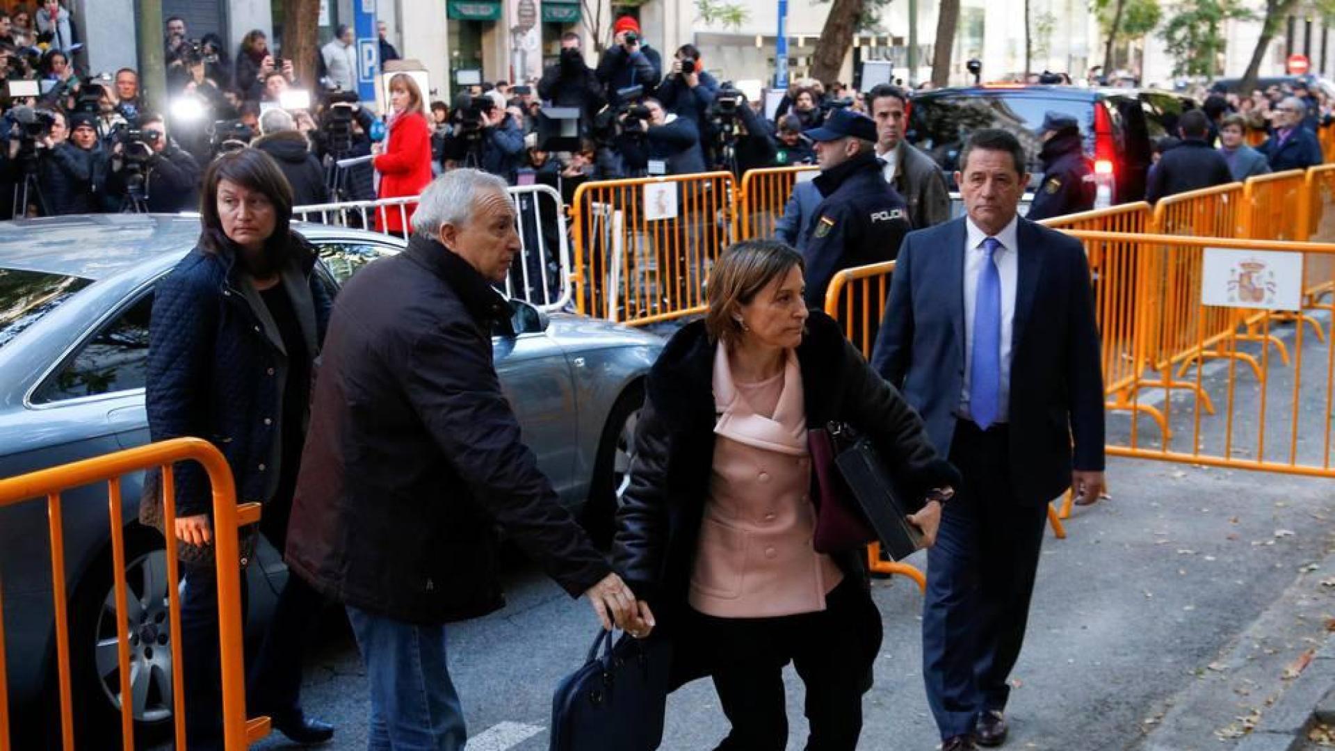 Forcadell ingresará esta noche en prisión al no reunir los 150.000 euros de fianza