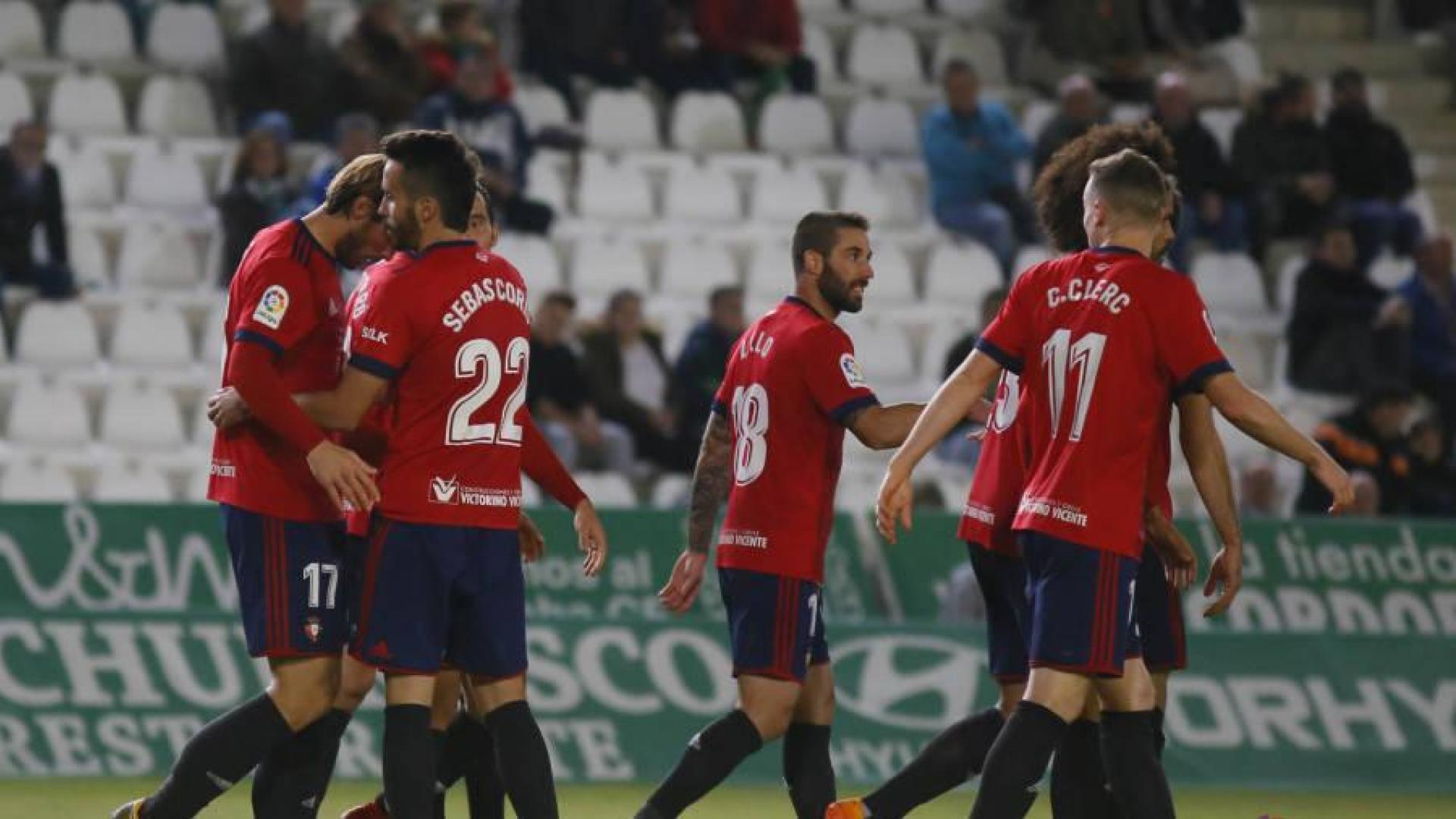 Osasuna vuelve a ganar en Córdoba y suma 12 partidos imbatido