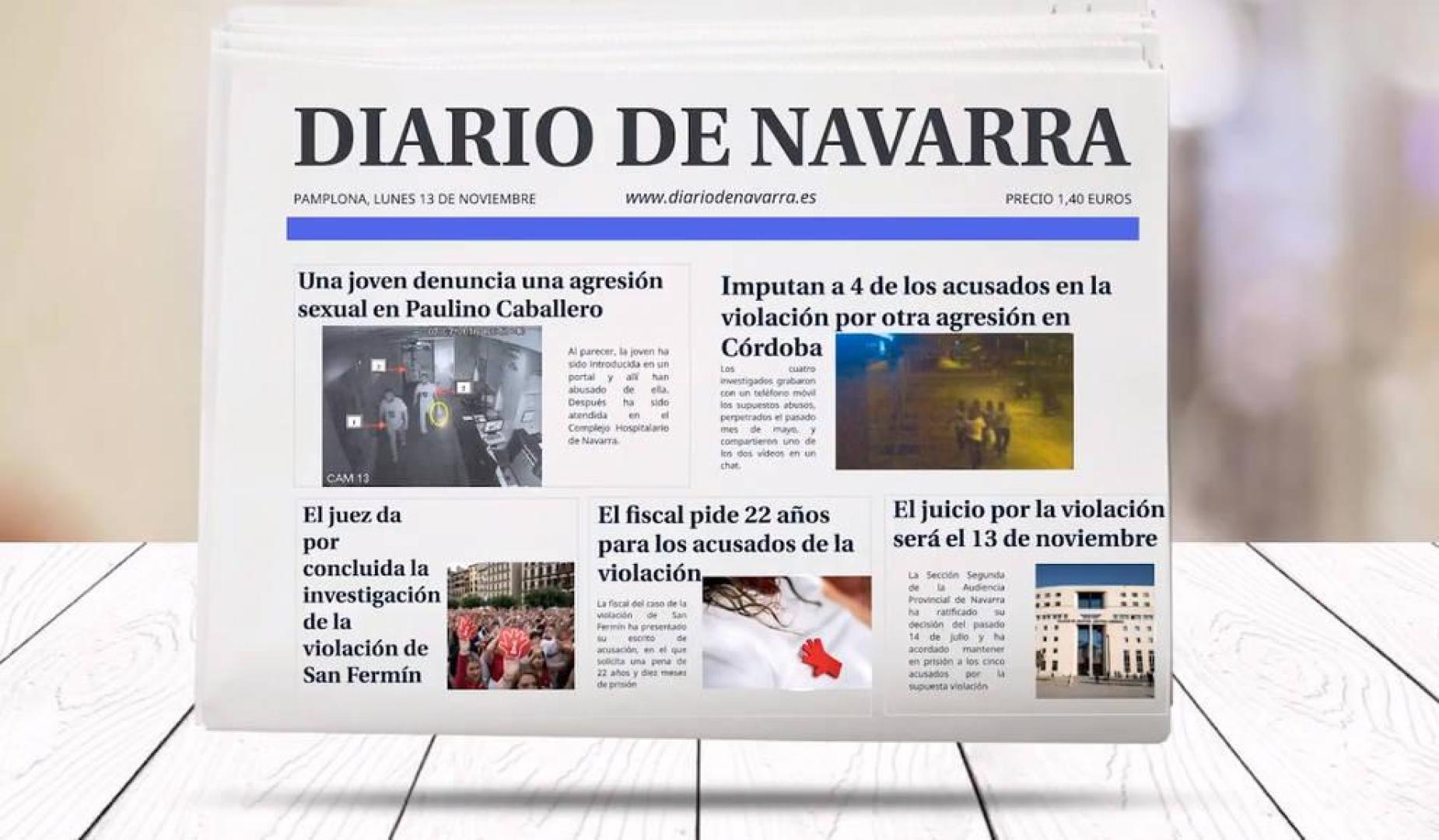 10 noticias clave del caso de la violación de San Fermín