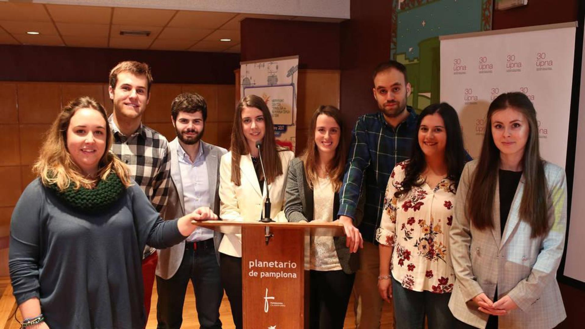 Ocho universitarios de la UPNA presentan sus trabajos 'En tres minutos'
