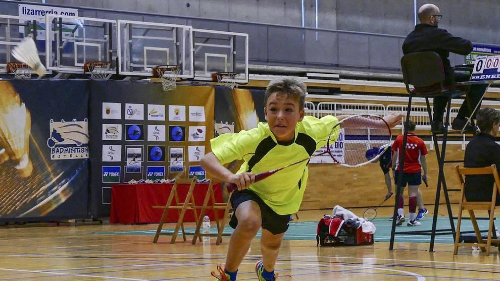 En el bádminton, Estella es de ocho estrellas