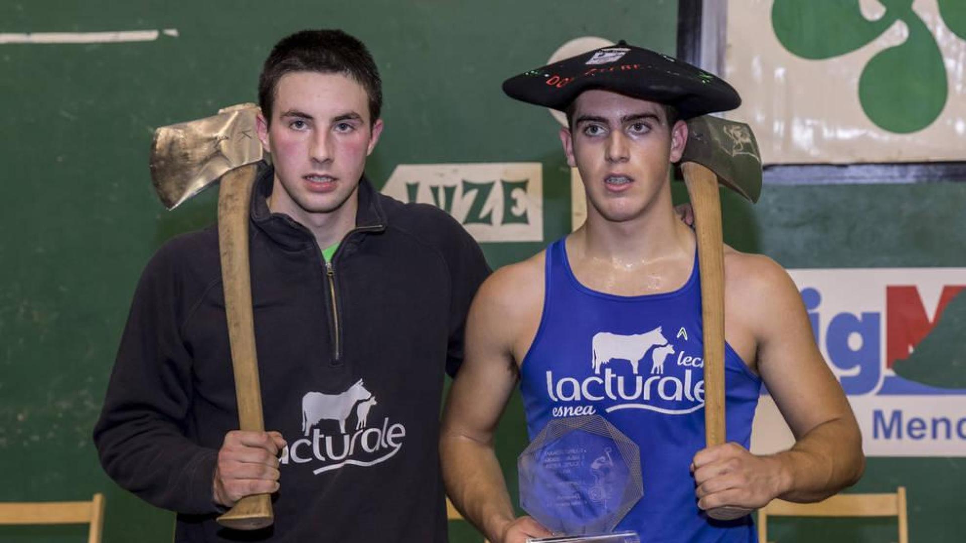 Los primos Iker Vicente y Rubén Saralegi reviven su duelo del año pasado